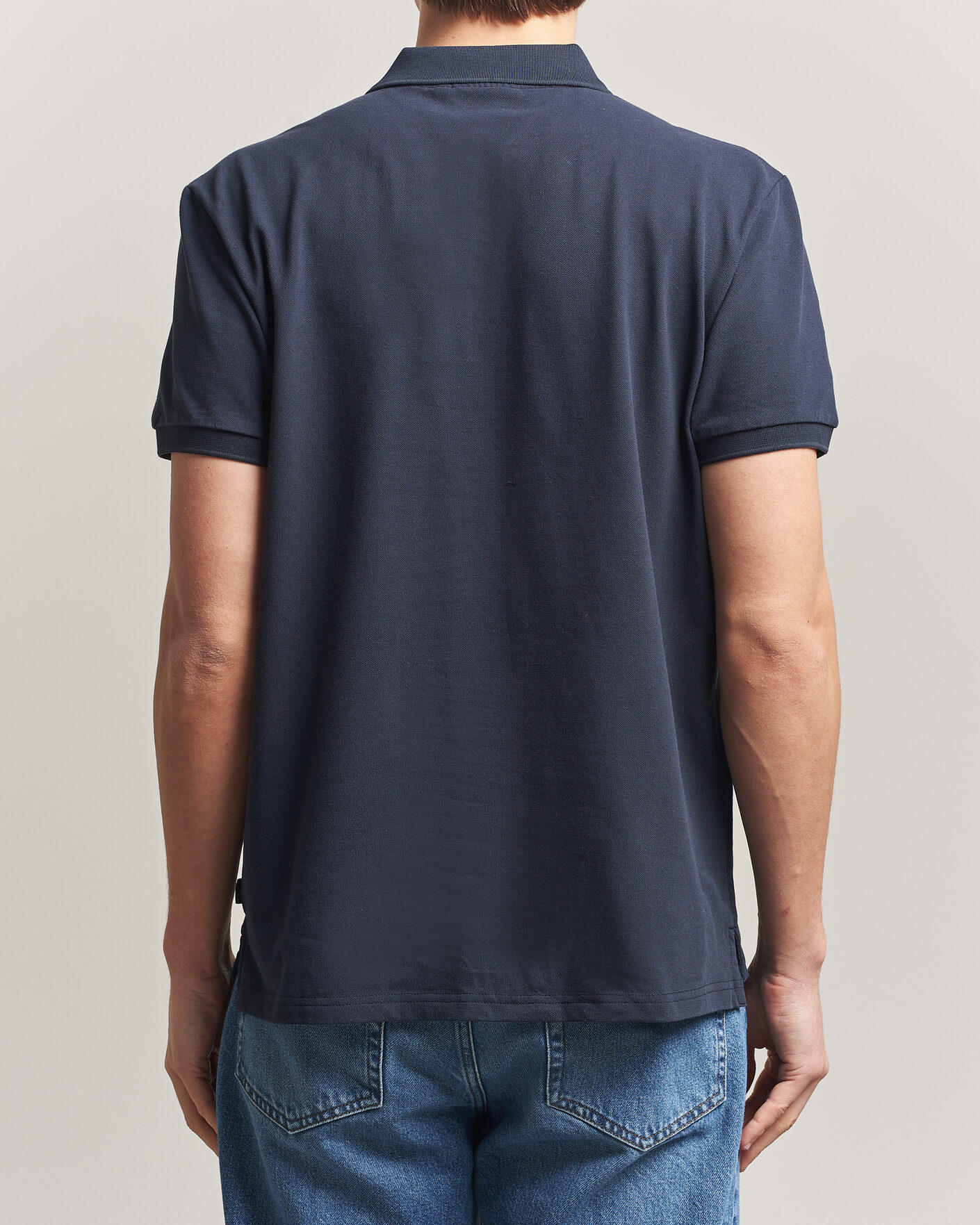 Men | Polo Shirts | Morris | Barton Pique Navy