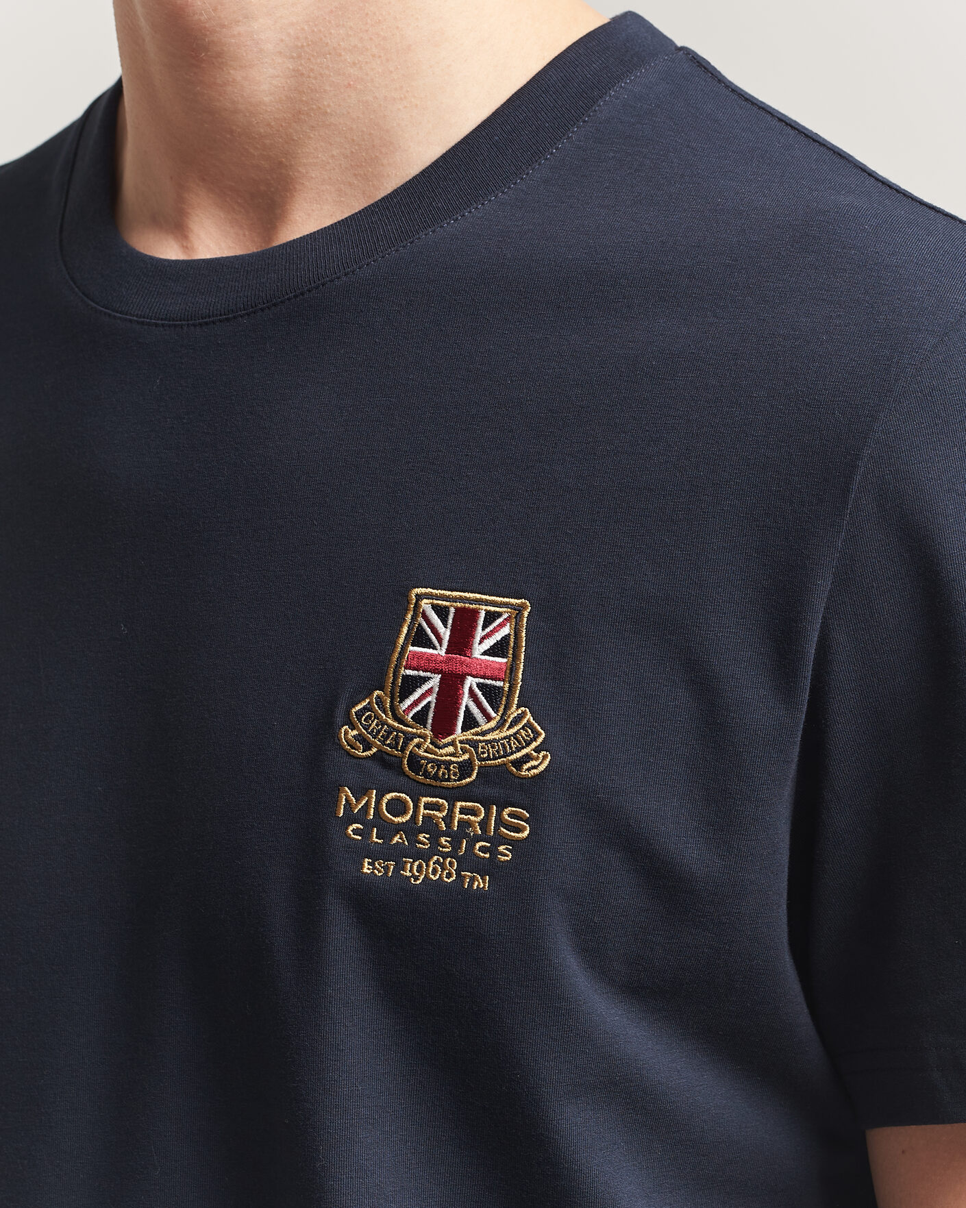 Men | T-Shirts | Morris | Barton T-Shirt Navy