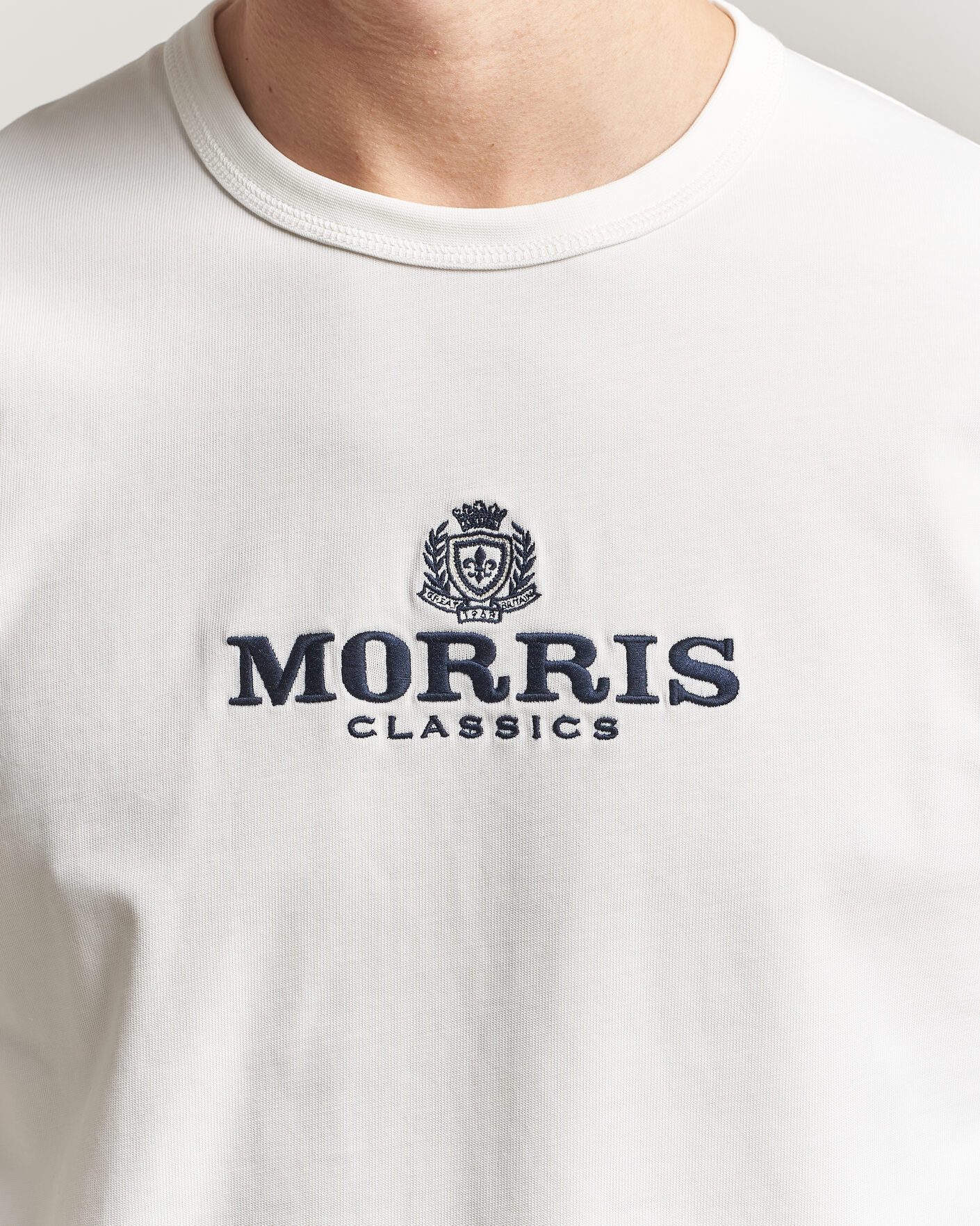 Men | T-Shirts | Morris | Brian T-Shirt Off White