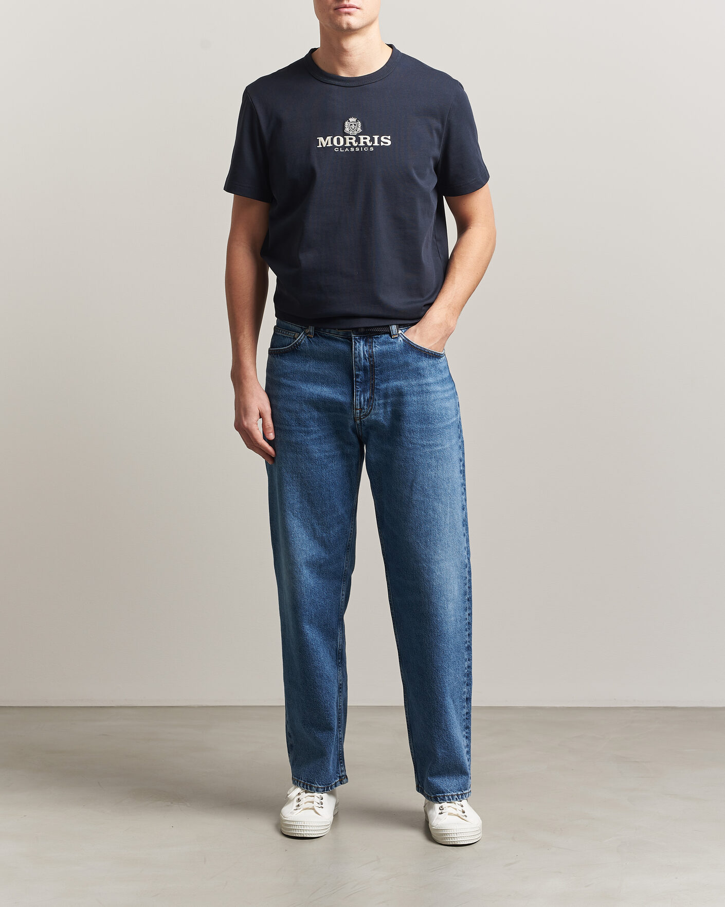 Men | T-Shirts | Morris | Brian T-Shirt Navy