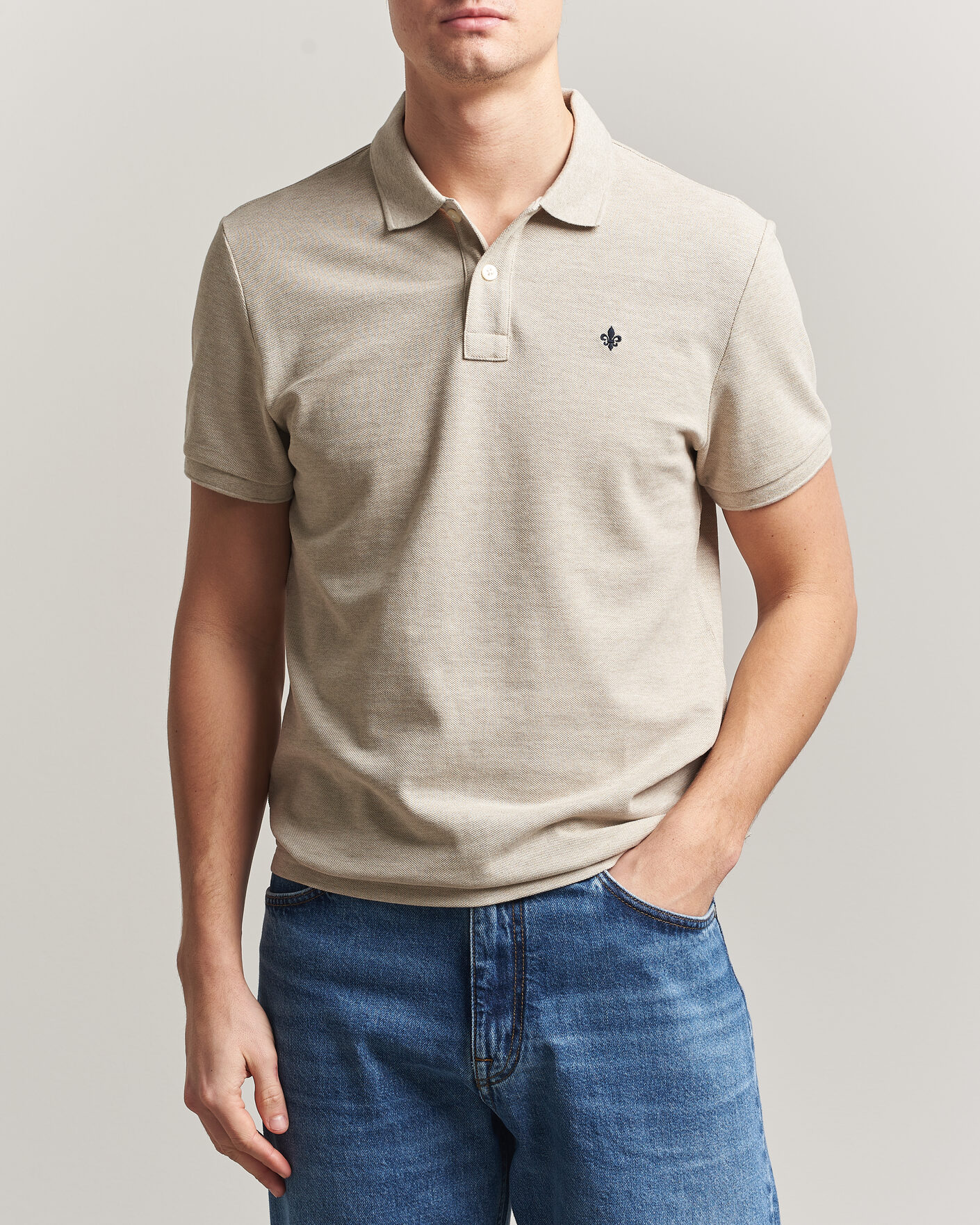 Men | Polo Shirts | Morris | New Pique Khaki