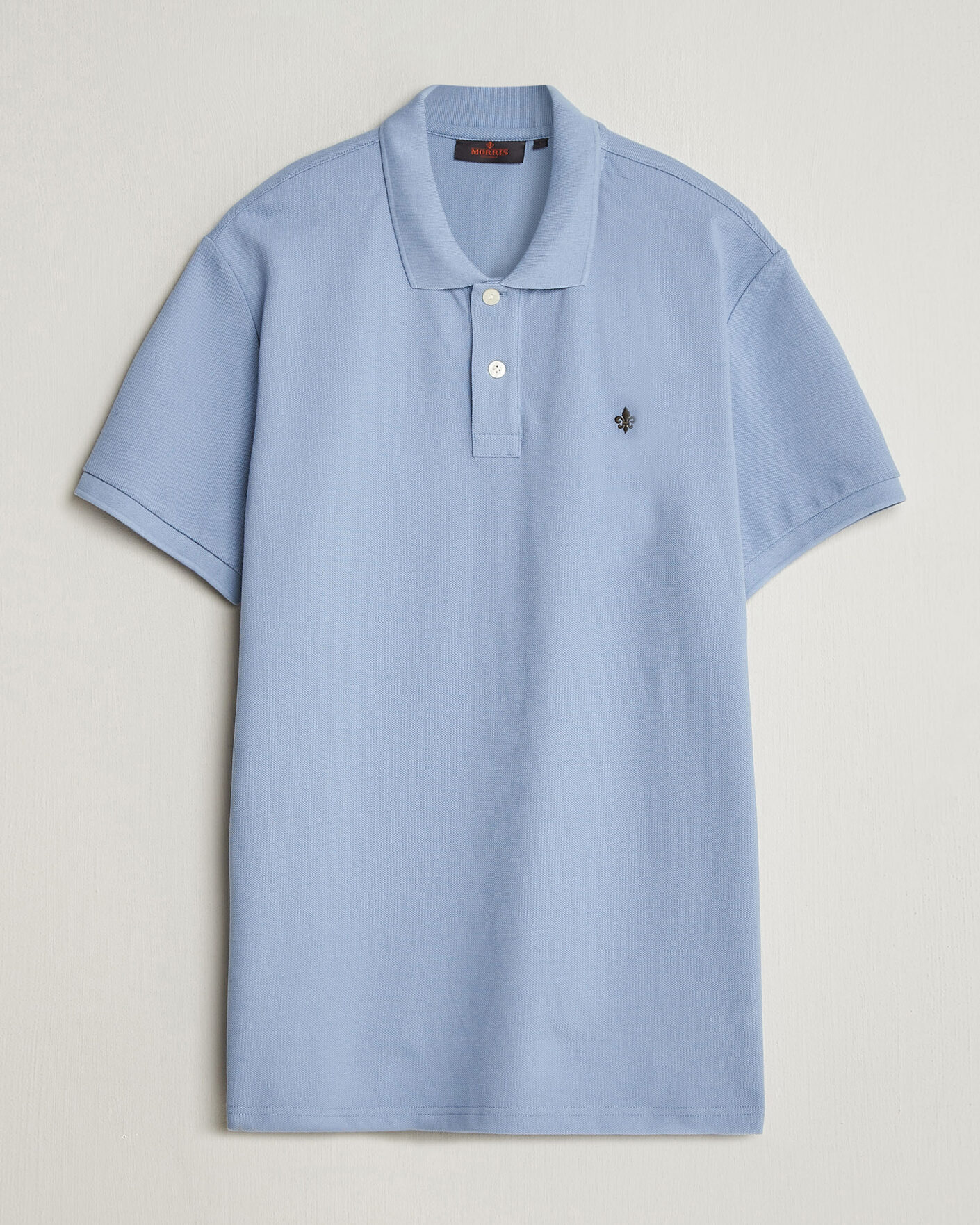 Men | Polo Shirts | Morris | New Pique Light Blue
