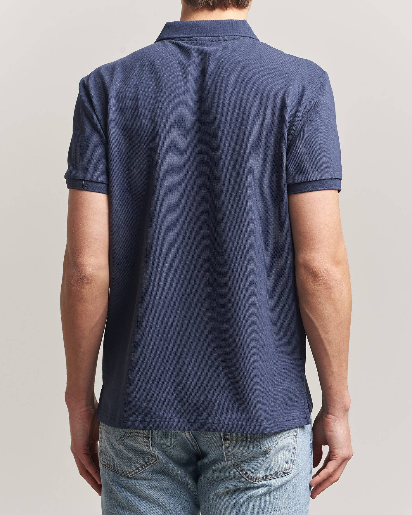 Men | Polo Shirts | Morris | New Pique Dark Blue