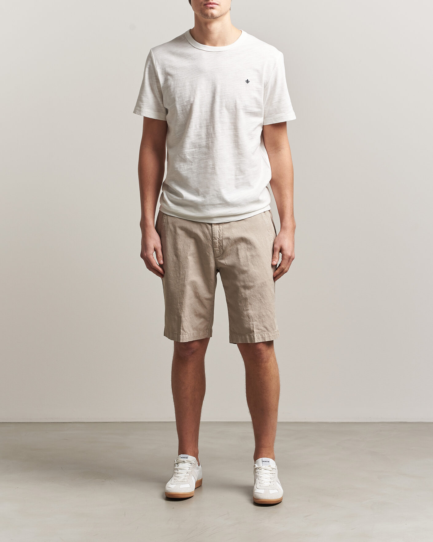 Men | T-Shirts | Morris | Watson Slub T-Shirt Off White