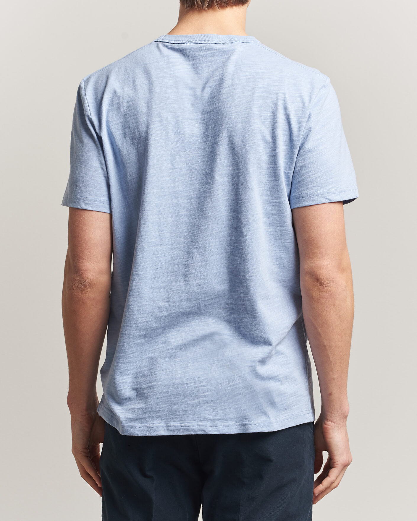 Men | T-Shirts | Morris | Watson Slub T-Shirt Light Blue