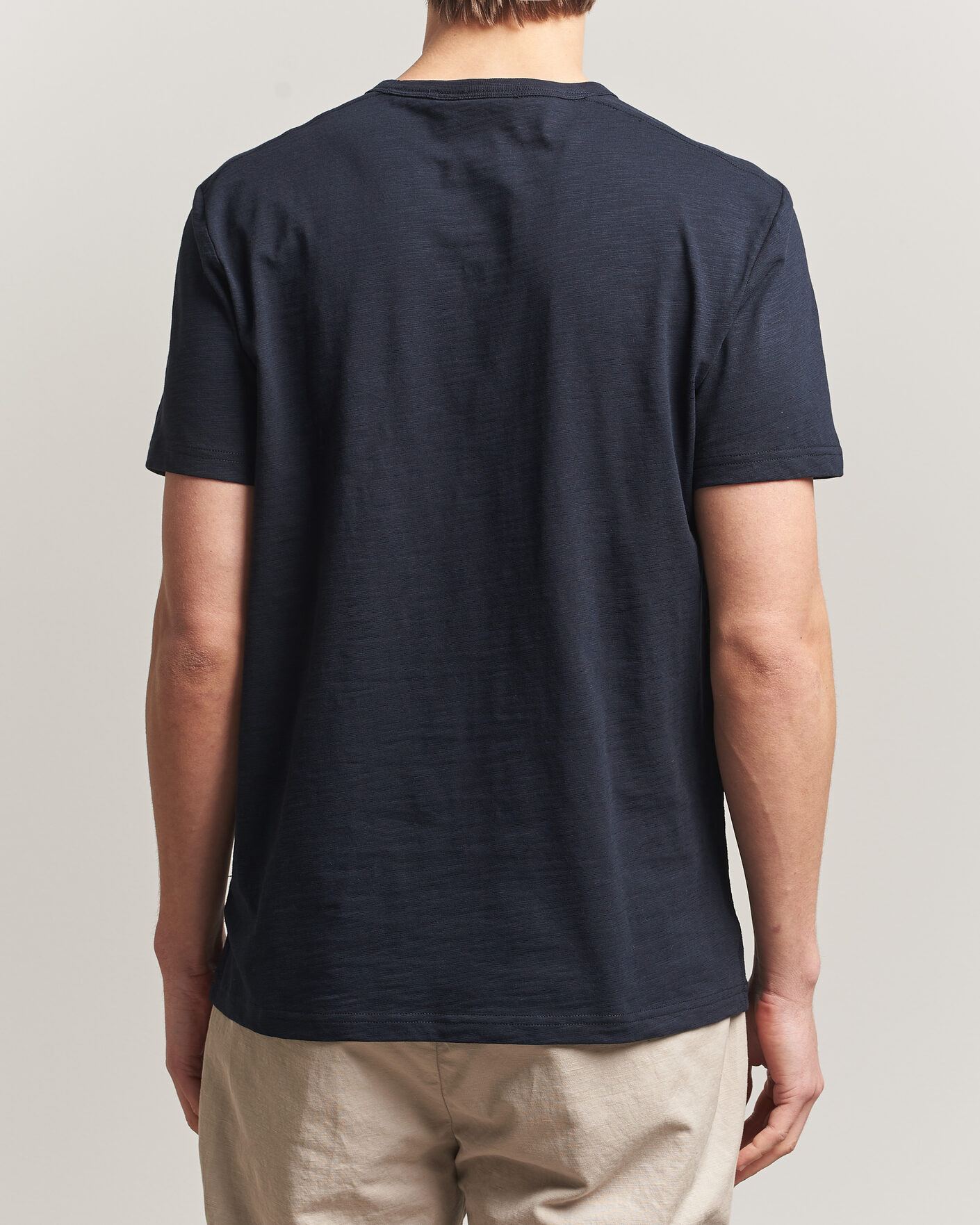 Men | T-Shirts | Morris | Watson Slub T-Shirt Dark Blue