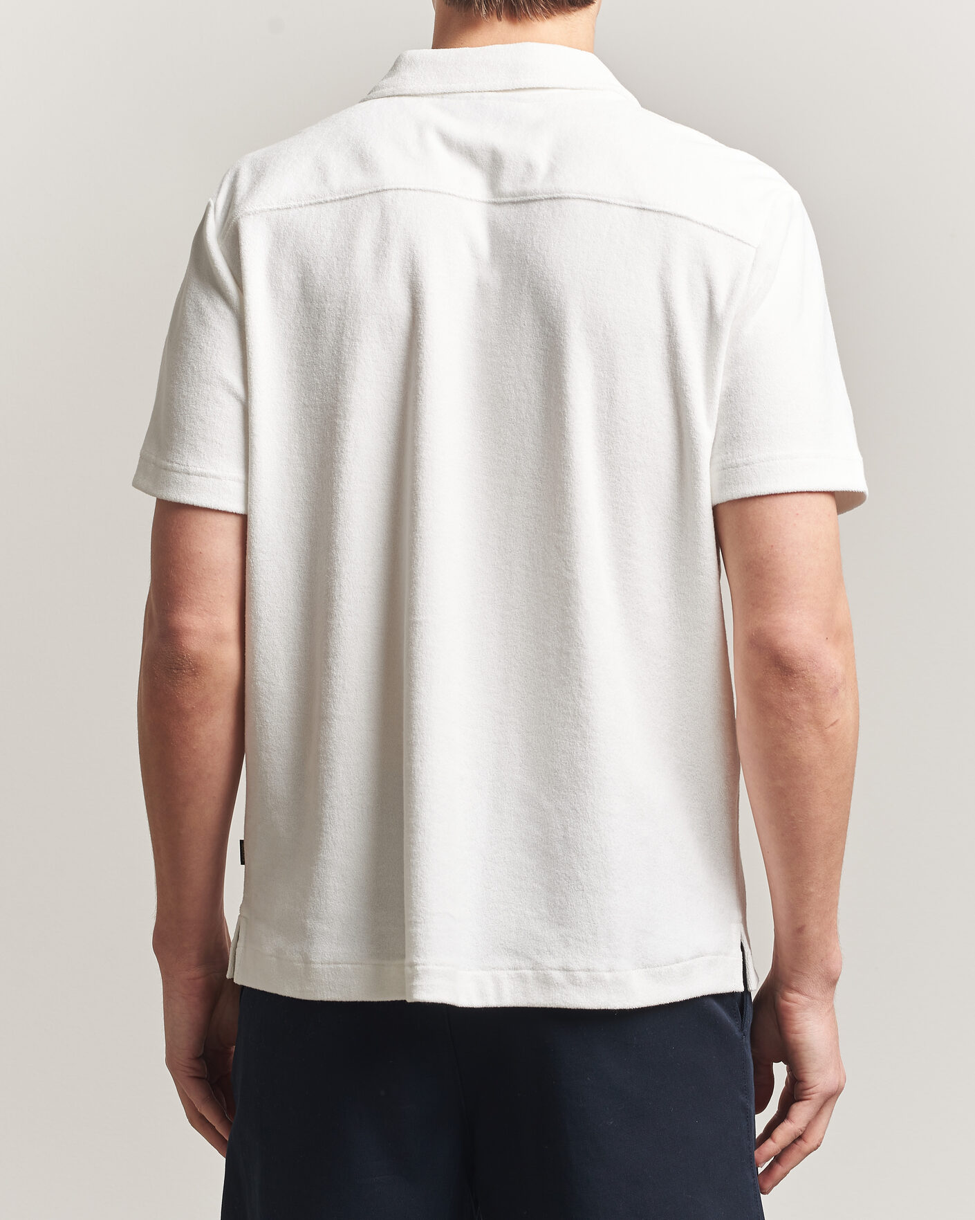 Men | Polo Shirts | Morris | Lily Terry Shirt Off White