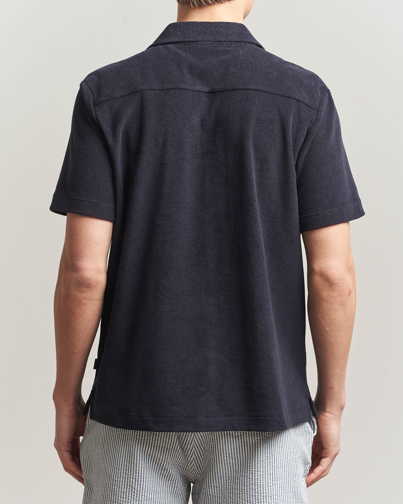 Men | Polo Shirts | Morris | Lily Terry Shirt Navy