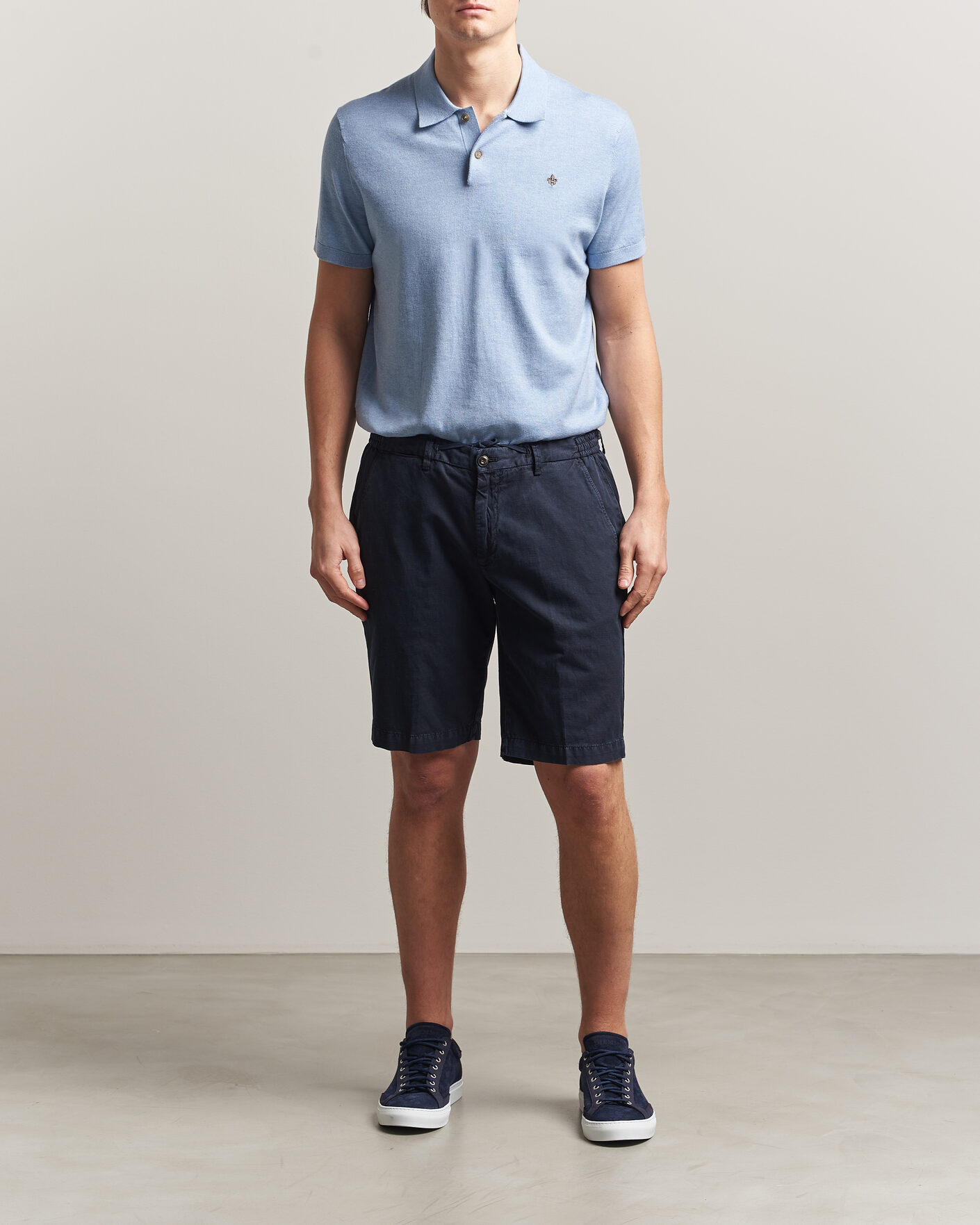 Men | Polo Shirts | Morris | Riley Short Sleeve Polo Light Blue