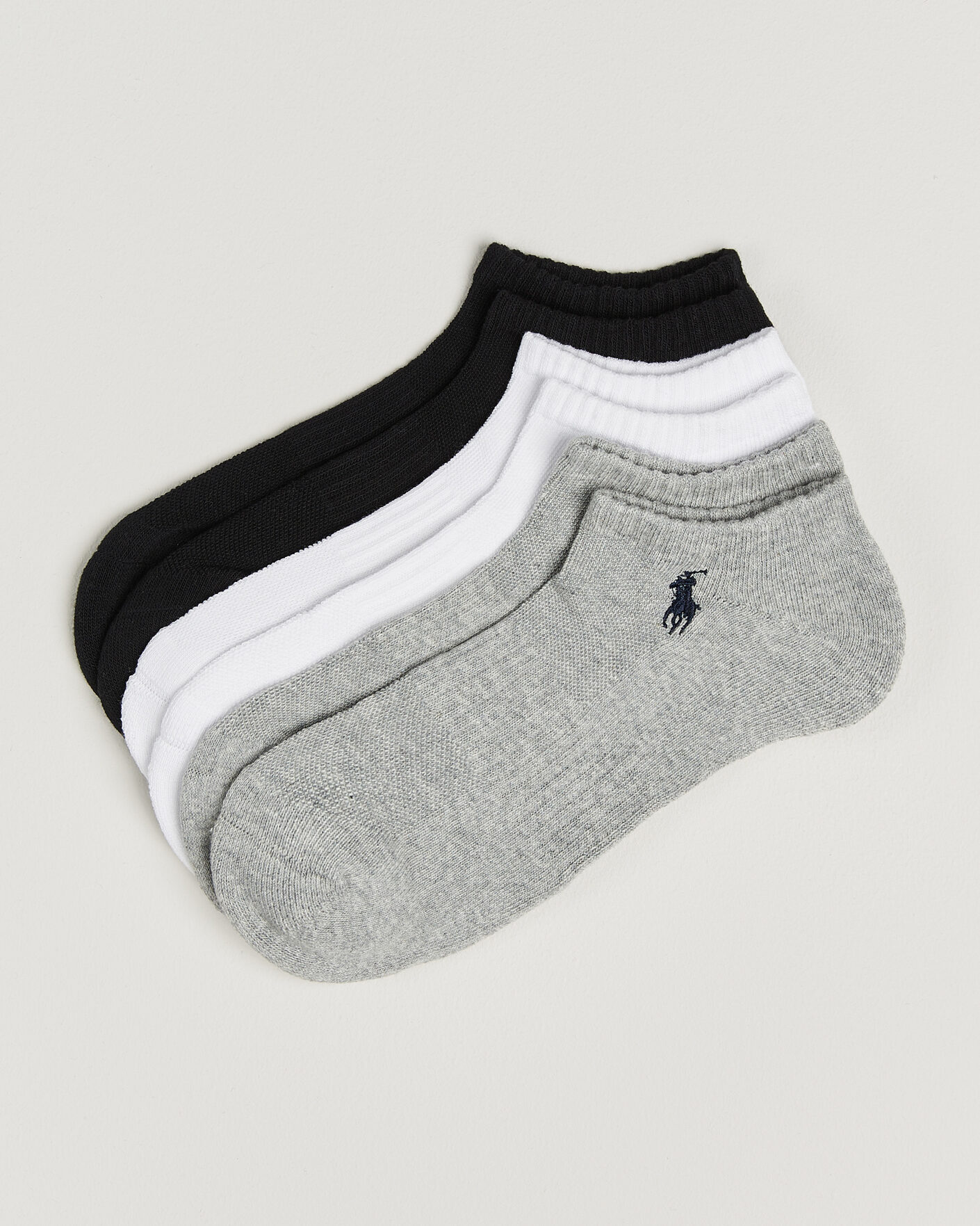 Men | Underwear & Socks | Polo Ralph Lauren | 6-Pack Sneaker Sock Grey