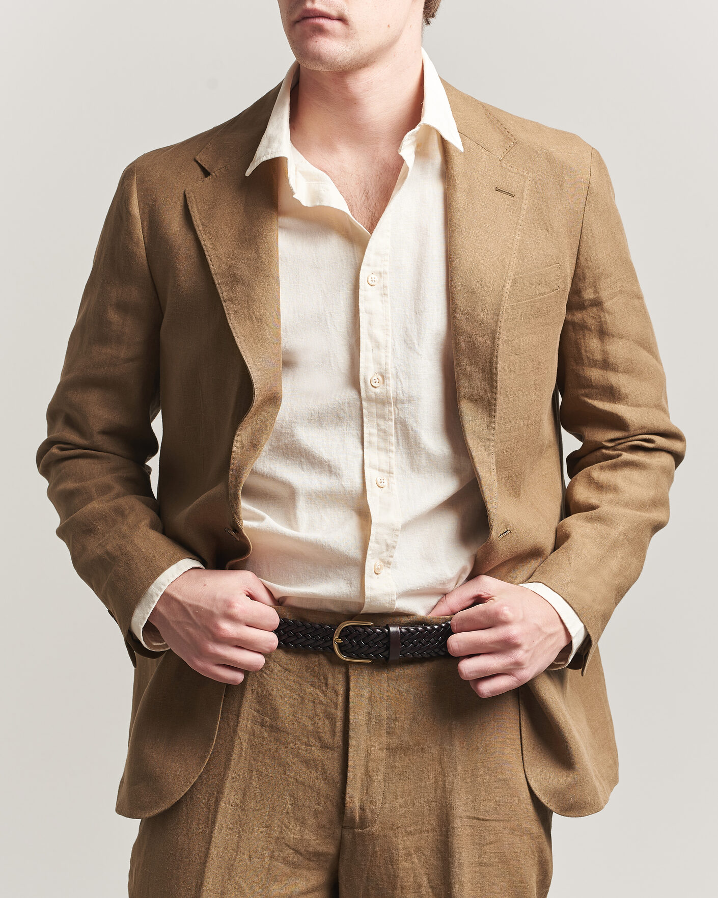 Men | Blazers | Polo Ralph Lauren | Linen Sportcoat Light Sable
