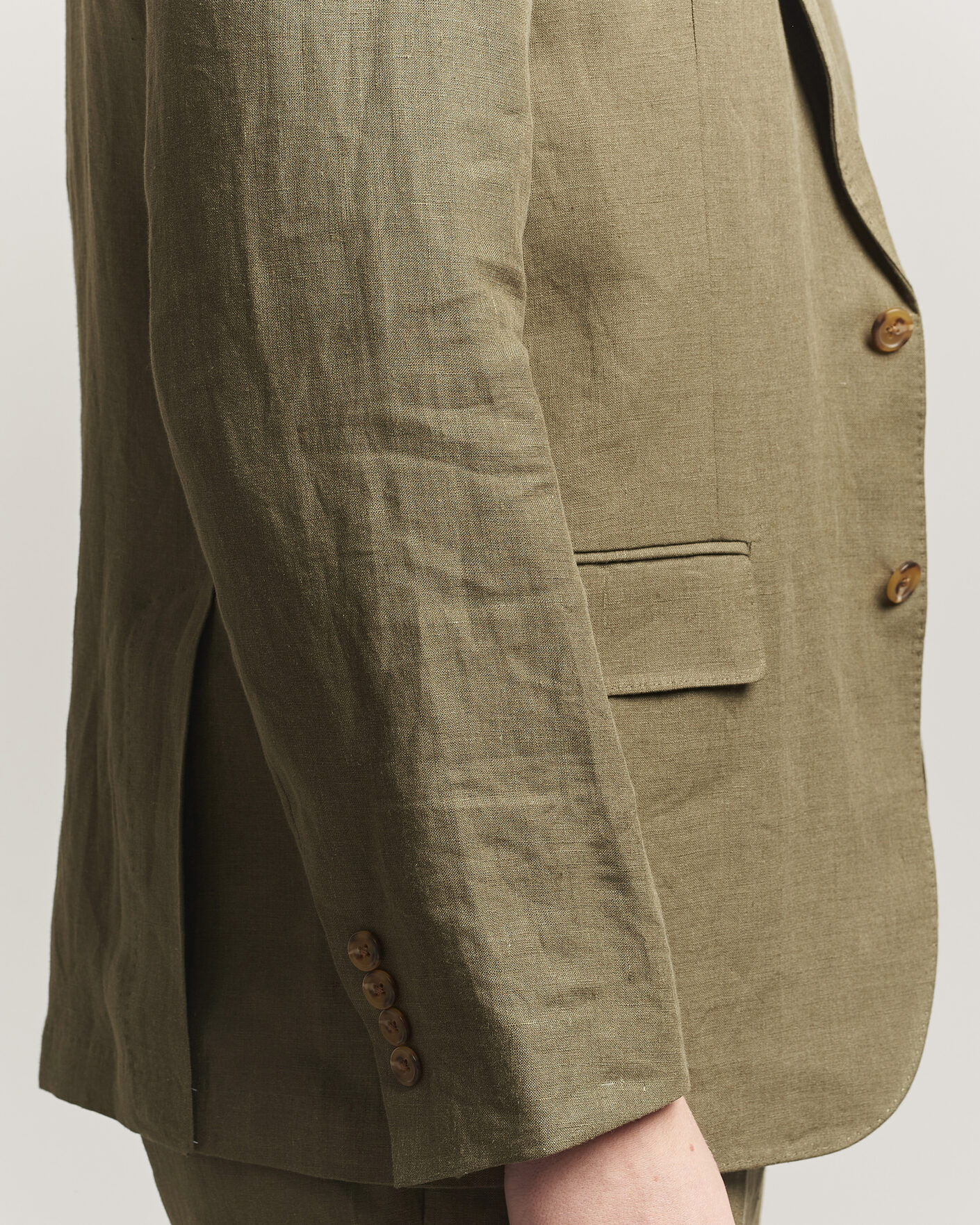 Men | Blazers | Polo Ralph Lauren | Linen Sportcoat Basic Olive