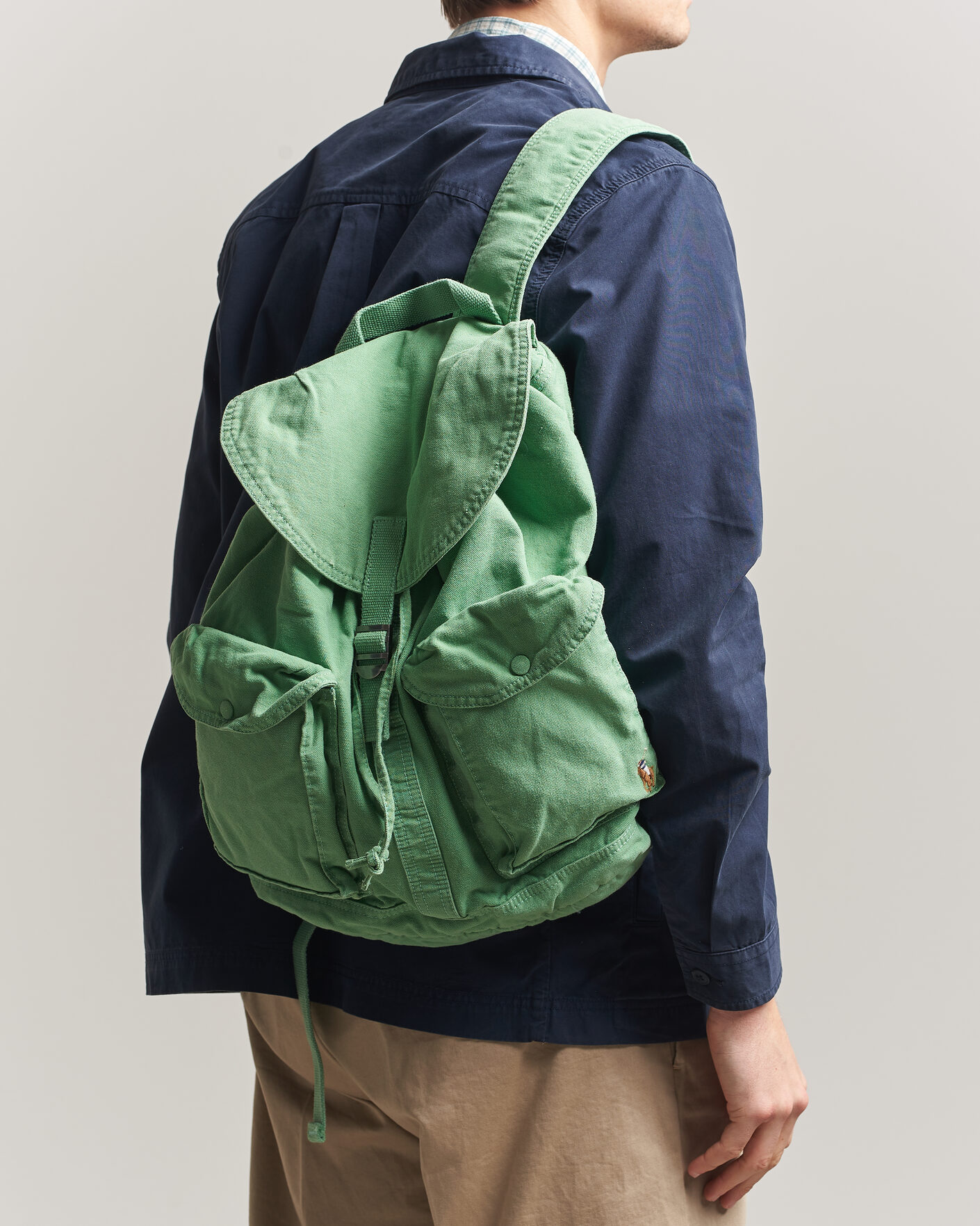 Men | Bags | Polo Ralph Lauren | Flap Backpack Pistachio