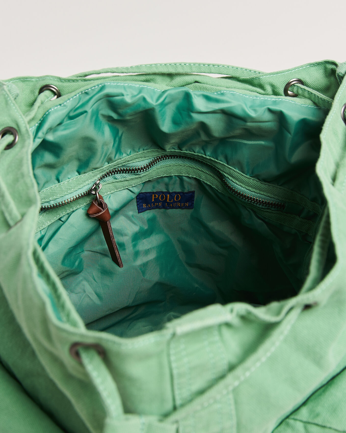 Men | Bags | Polo Ralph Lauren | Flap Backpack Pistachio