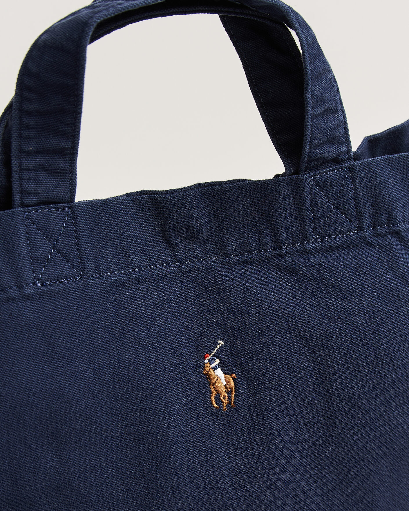 Polo Ralph Lauren Canvas Tote Bag Newport Navy at CareOfCarl.com