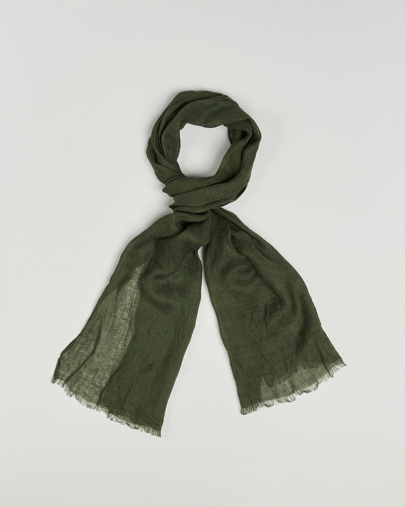 Men | Polo Ralph Lauren Linen Scarf Supply Olive | Polo Ralph Lauren | Linen Scarf Supply Olive