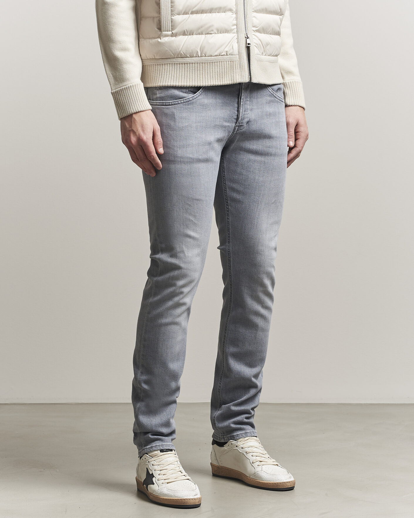 Men | Jeans | Dondup | George Jeans Light Grey