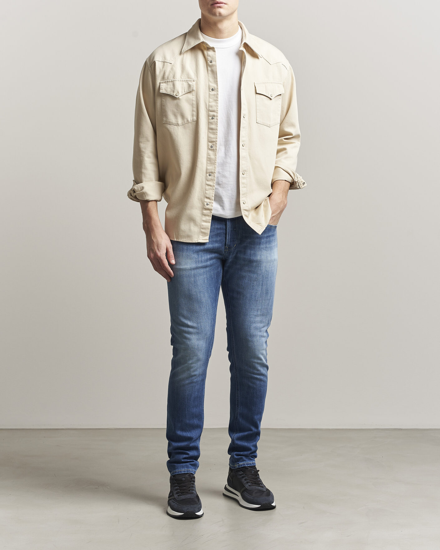 Men | Jeans | Dondup | George Jeans Medium Blue