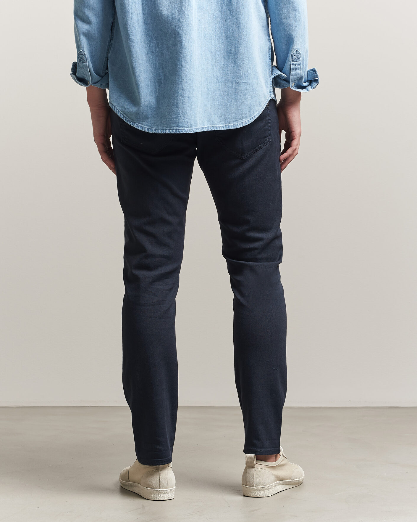 Men | Jeans | Dondup | George Bullstretch 5-Pocket Pants Navy