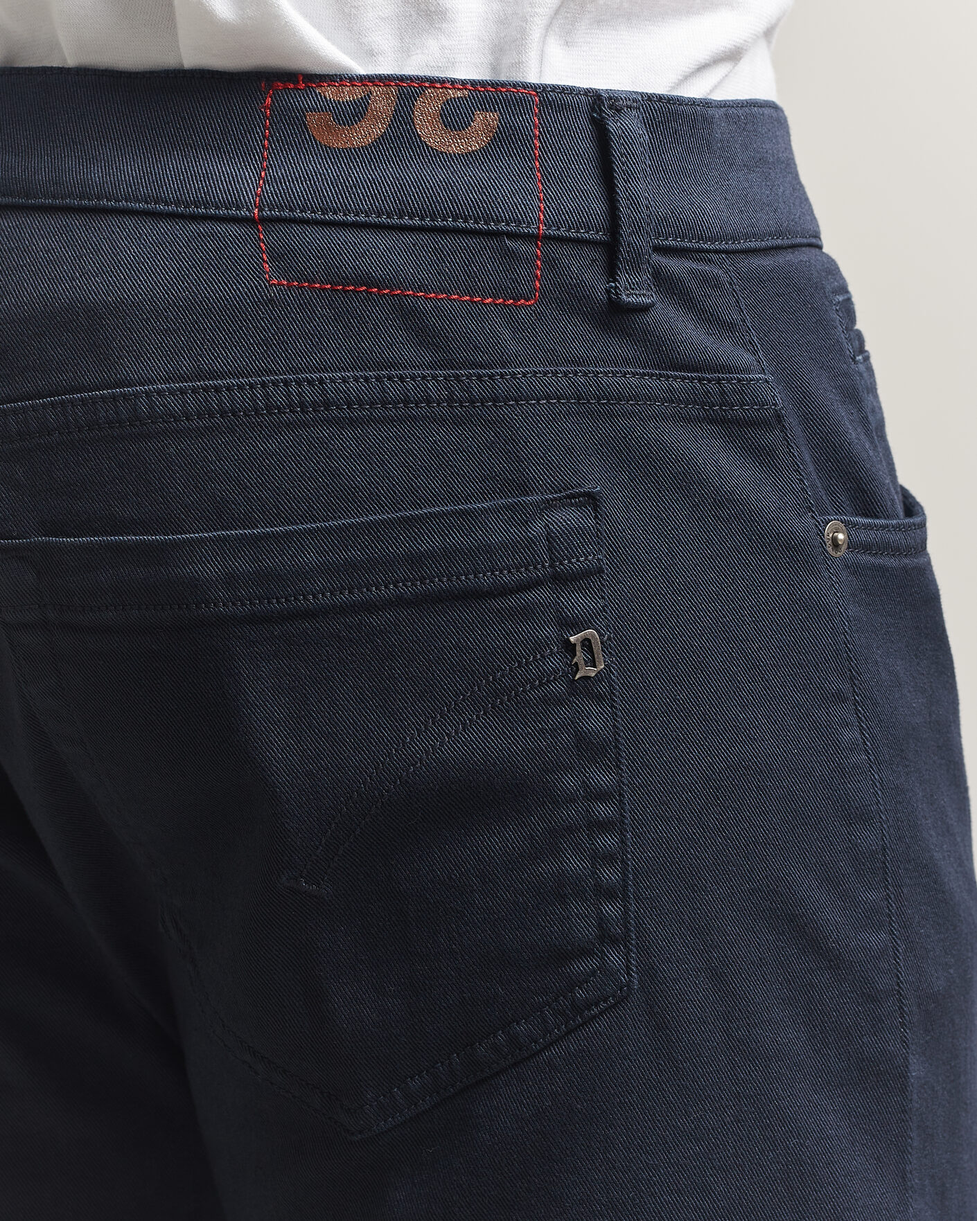 Men | Jeans | Dondup | George Bullstretch 5-Pocket Pants Navy