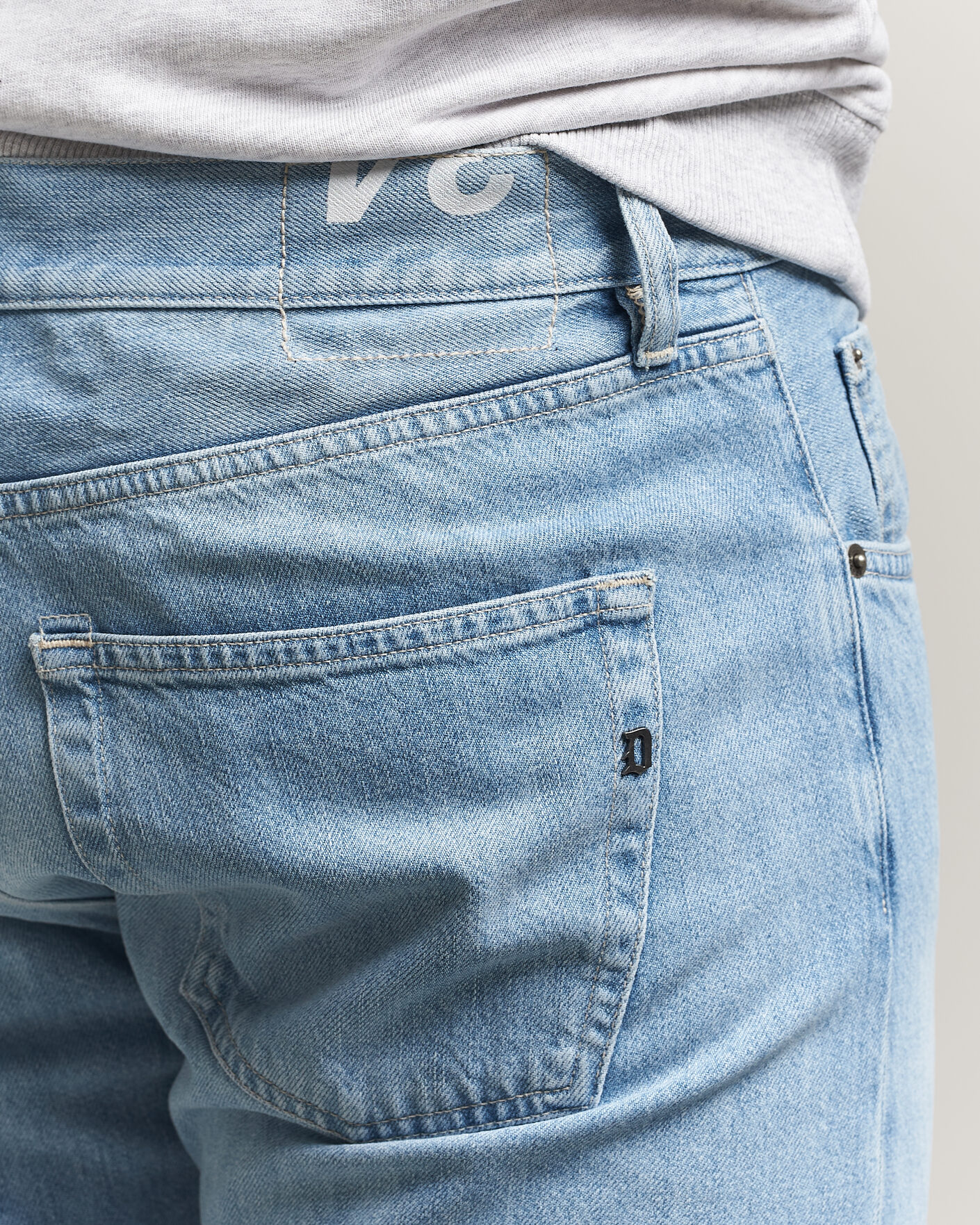 Men | Trousers | Dondup | Icon Regular Fit Jeans Light Blue