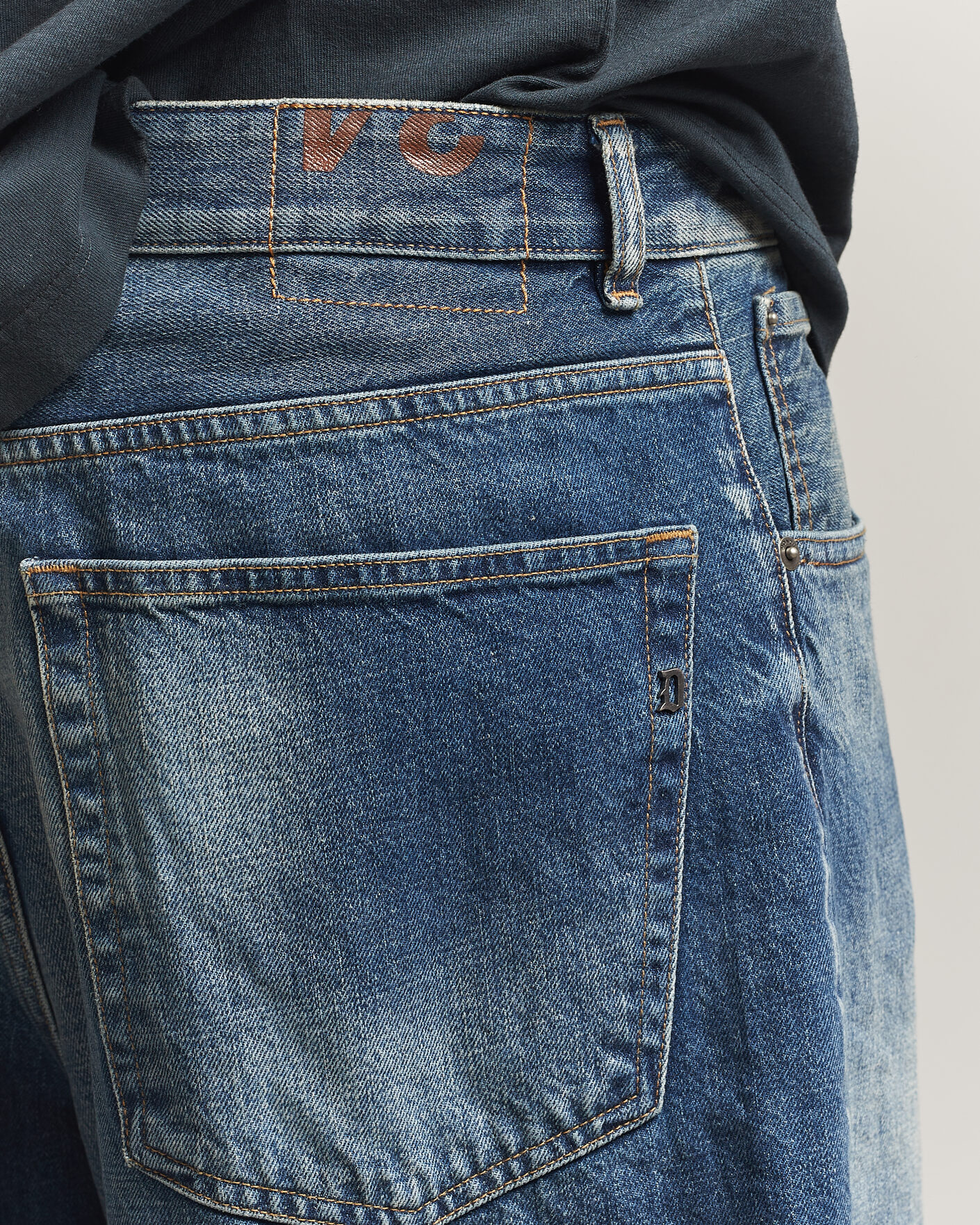 Men | Jeans | Dondup | Anthony Loose Fit Jeans Medium Blue