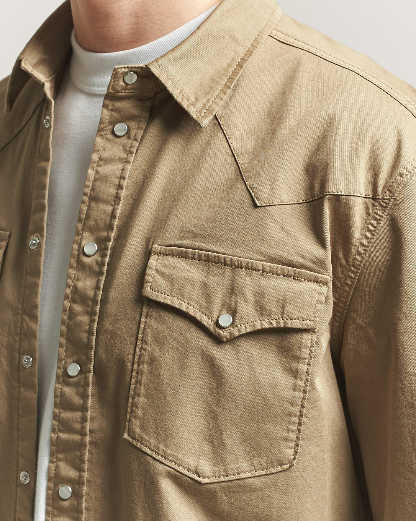 Men | Shirts | Dondup | Regular Fit Shirt Beige