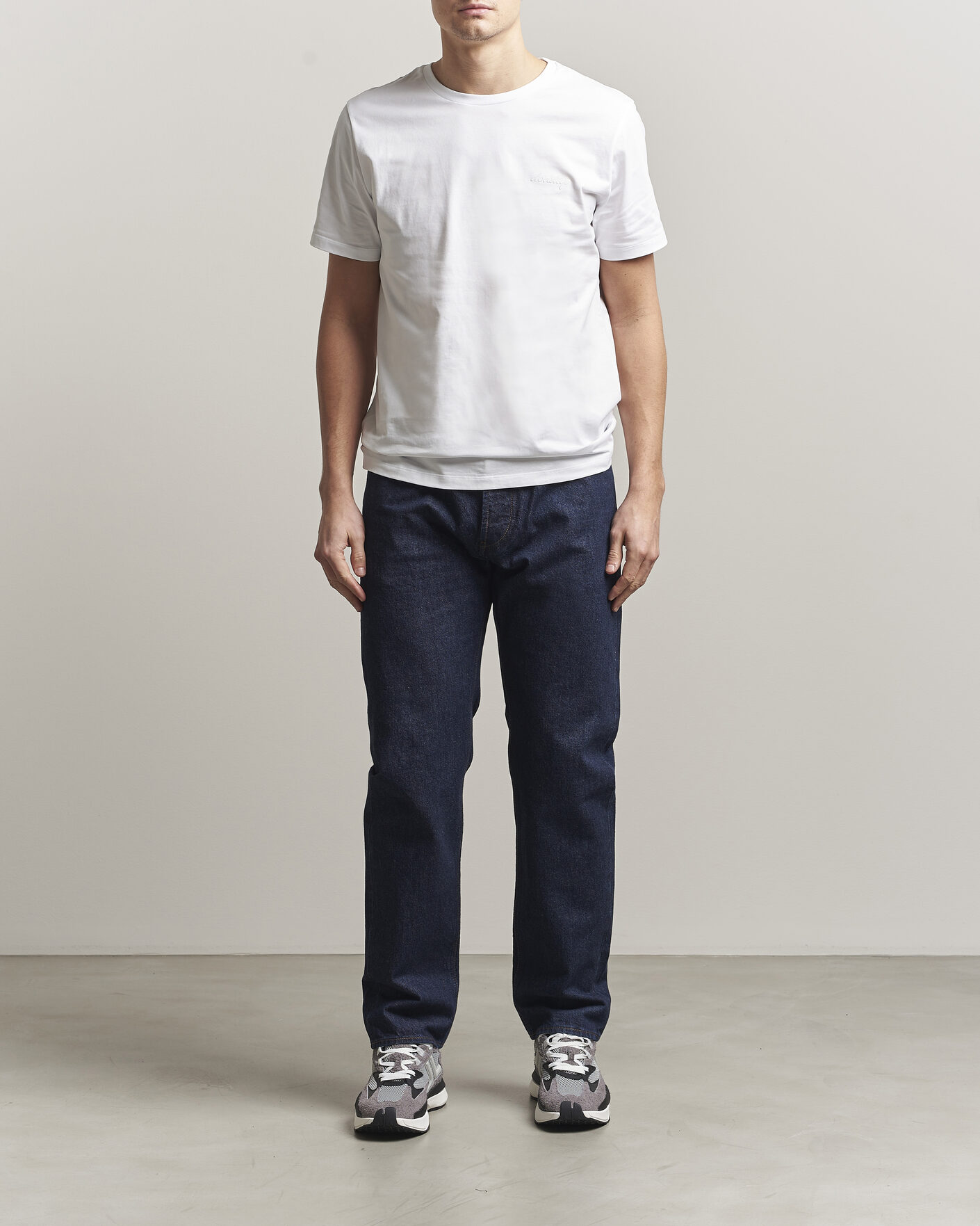 Men | T-Shirts | Dondup | Logo Crew Neck T-Shirt White