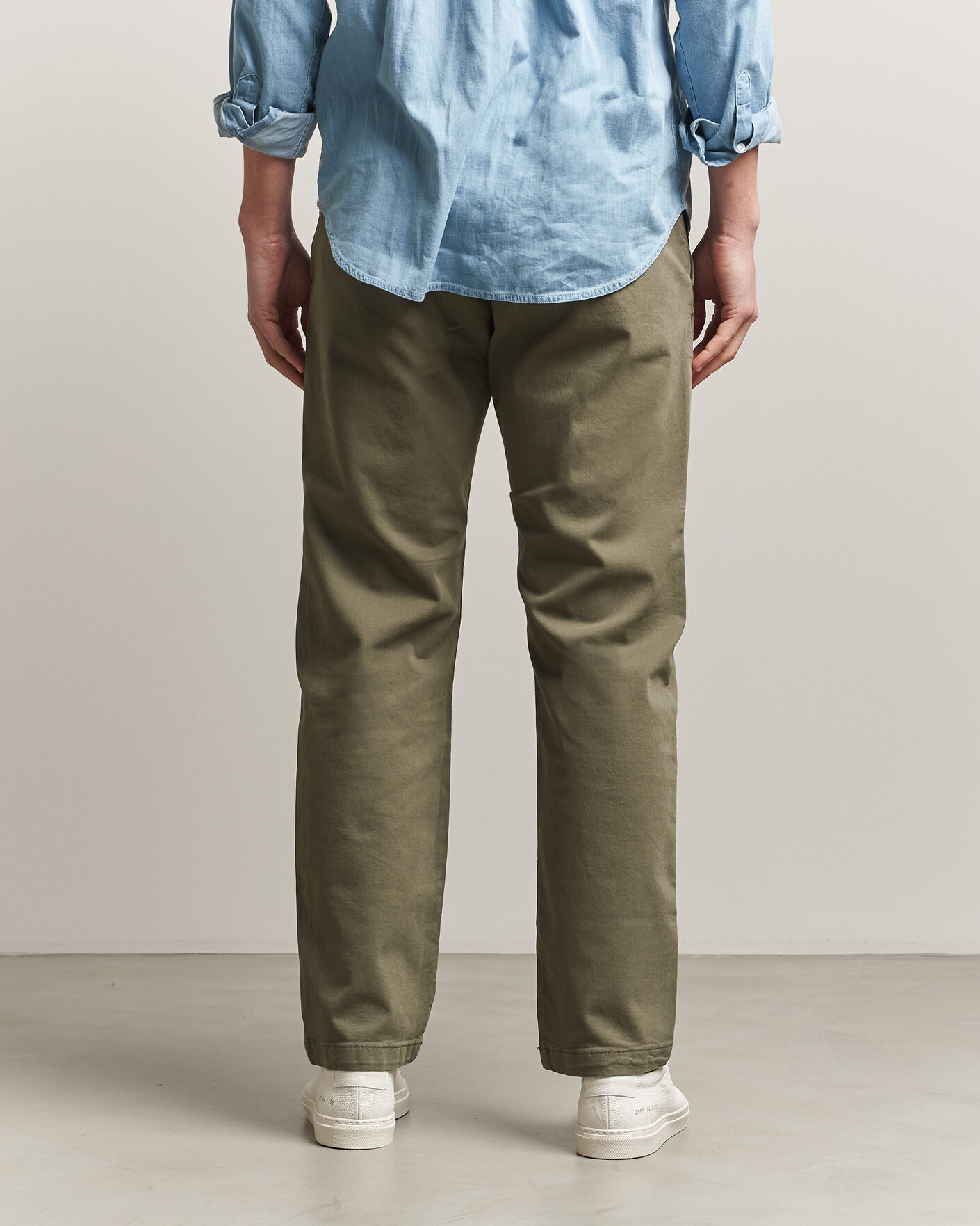 Men | Trousers | NN07 | Aden Regular Fit Chinos Capers Green