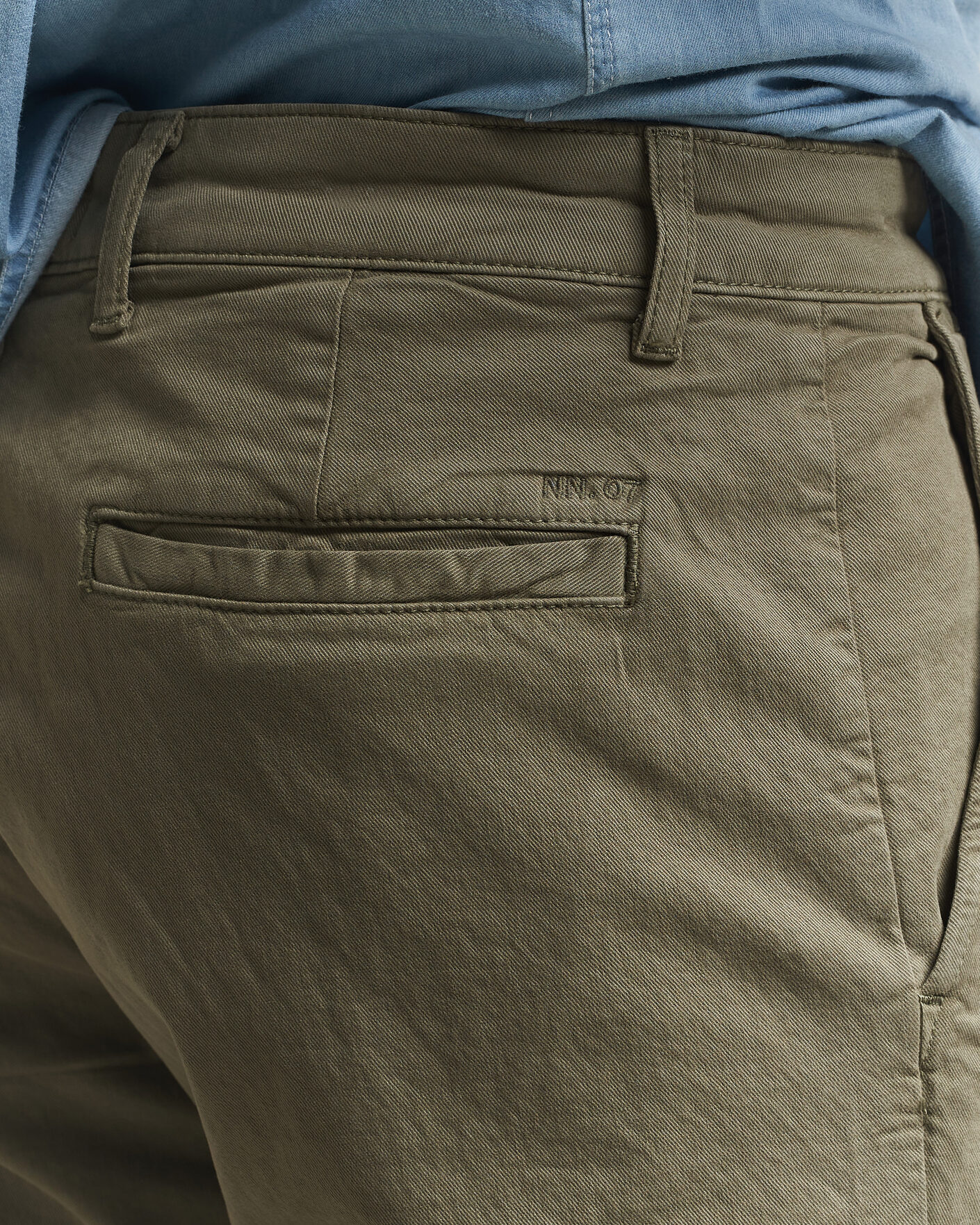 Men | Trousers | NN07 | Aden Regular Fit Chinos Capers Green