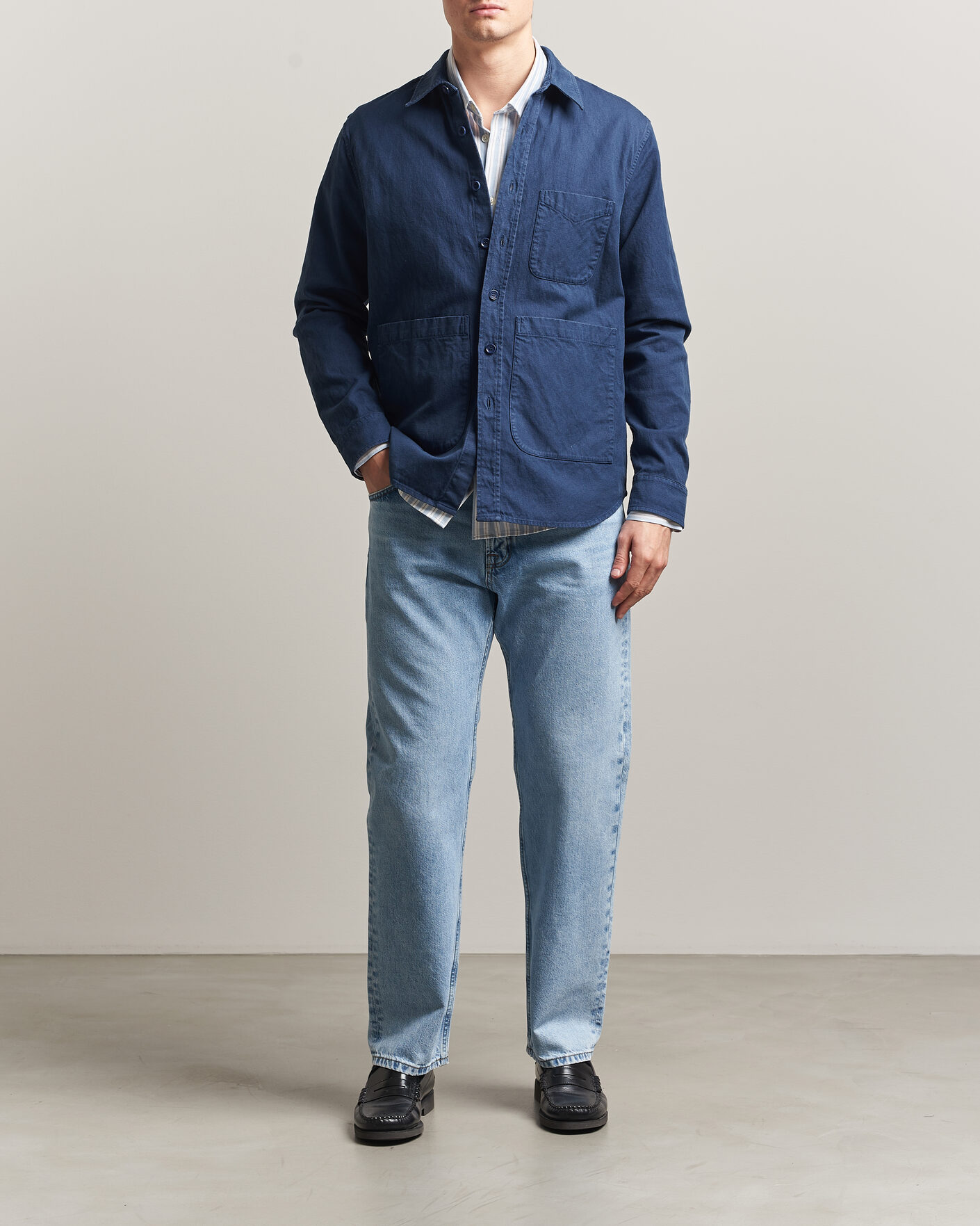 Men | Shirts | NN07 | Sonny Regular Fit Jeans Light Indigo