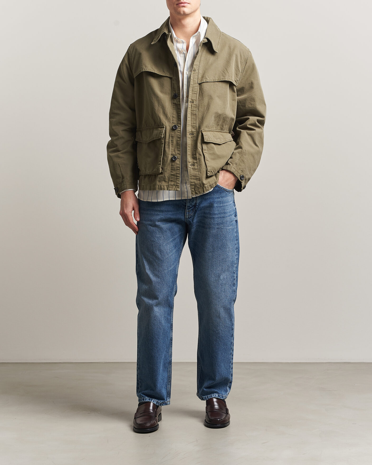 Men | Trousers | NN07 | Sonny Regular Fit Jeans Blue Distressed
