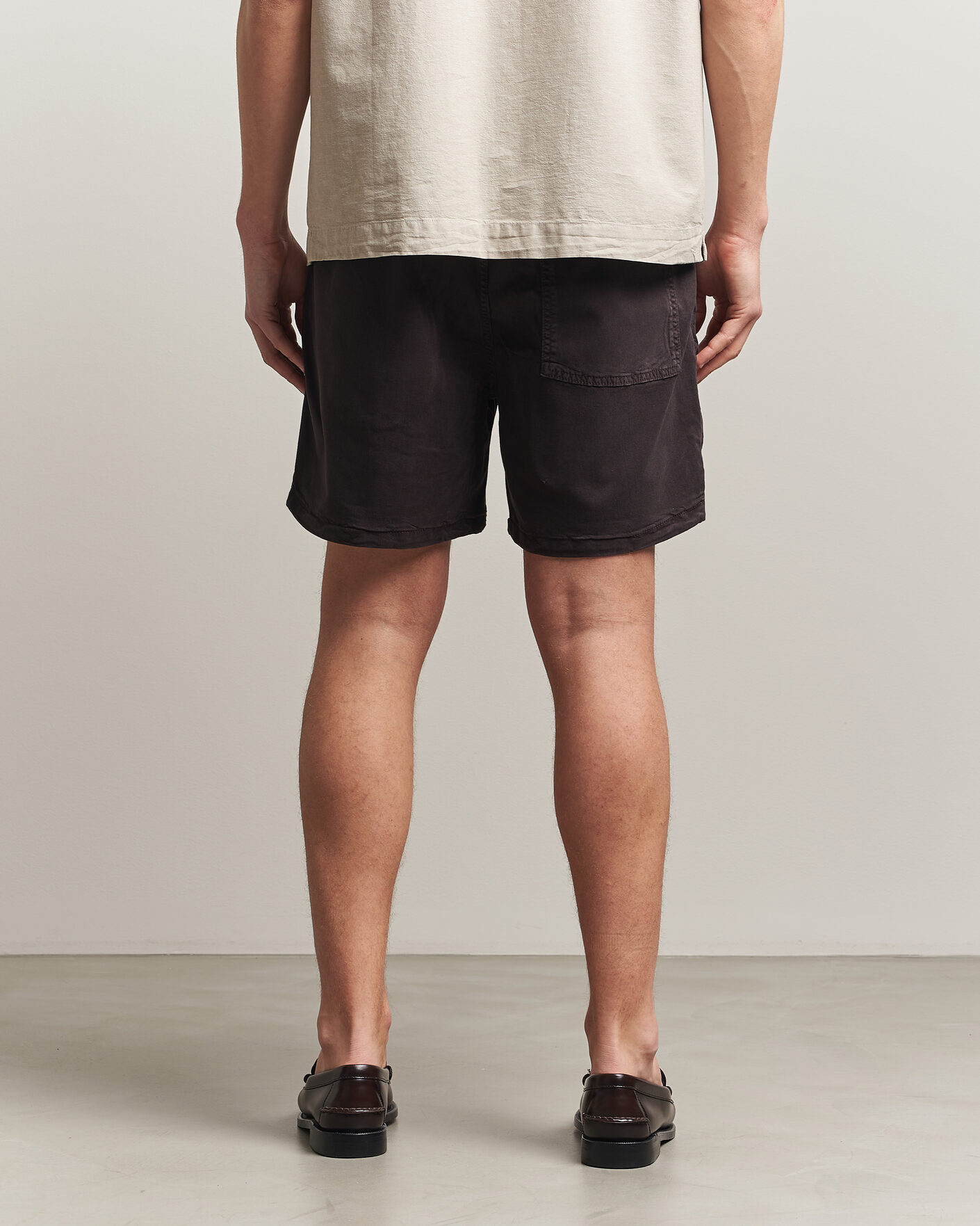 Men | Shorts | NN07 | Gregor Drawstring Shorts Deep Truffle