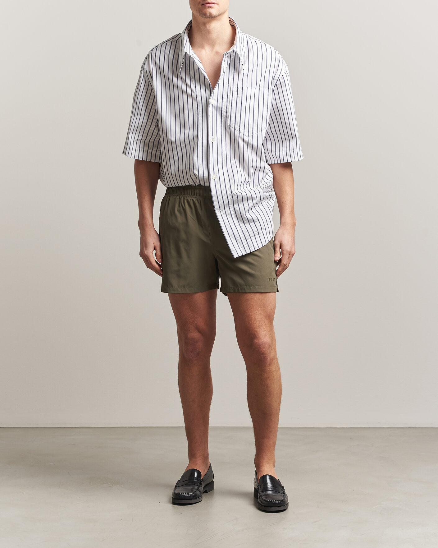 Men | Swimwear | NN07 | Holiday Swimshorts Capers Green