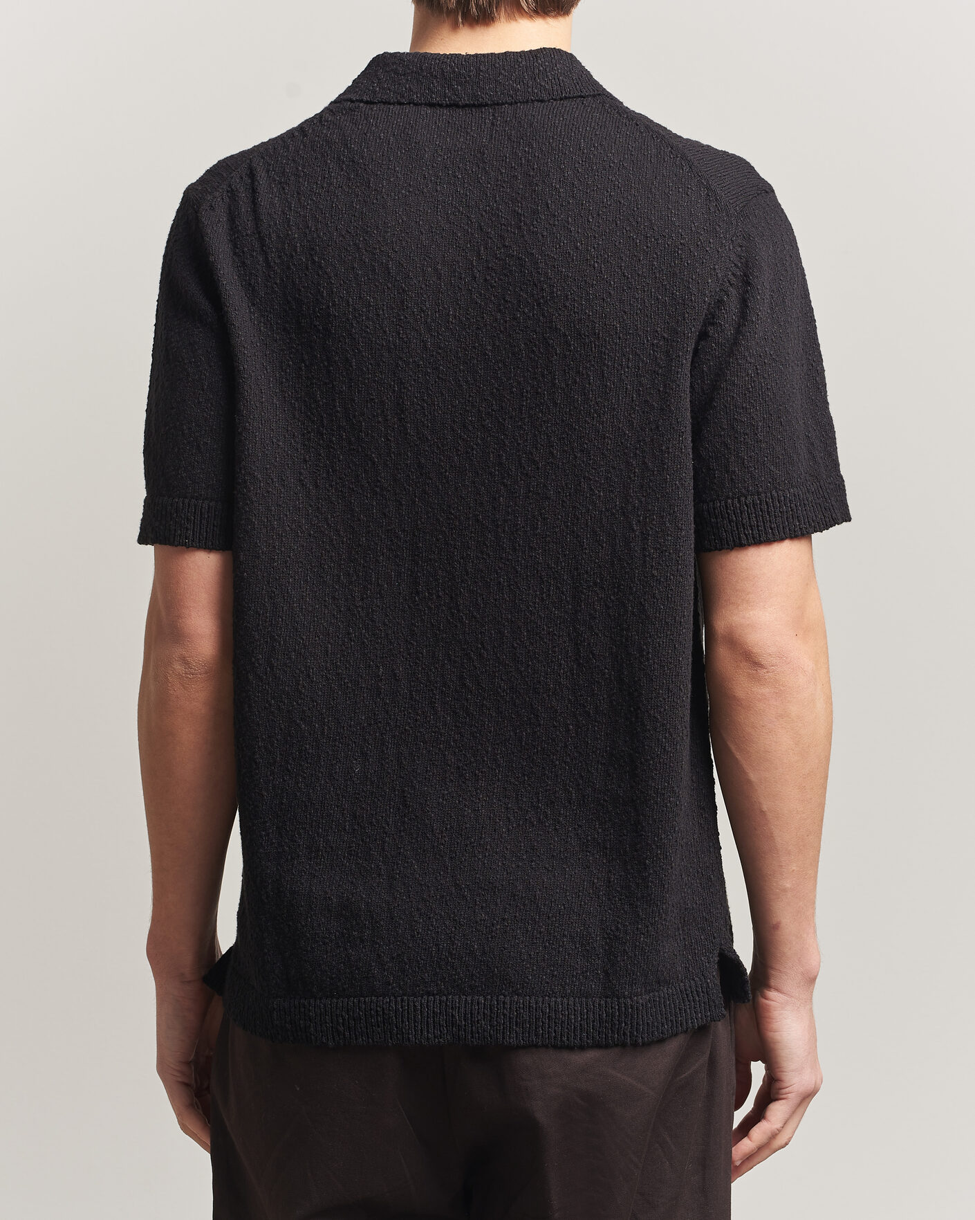 Men | Polo Shirts | NN07 | Randy Knitted Polo Black