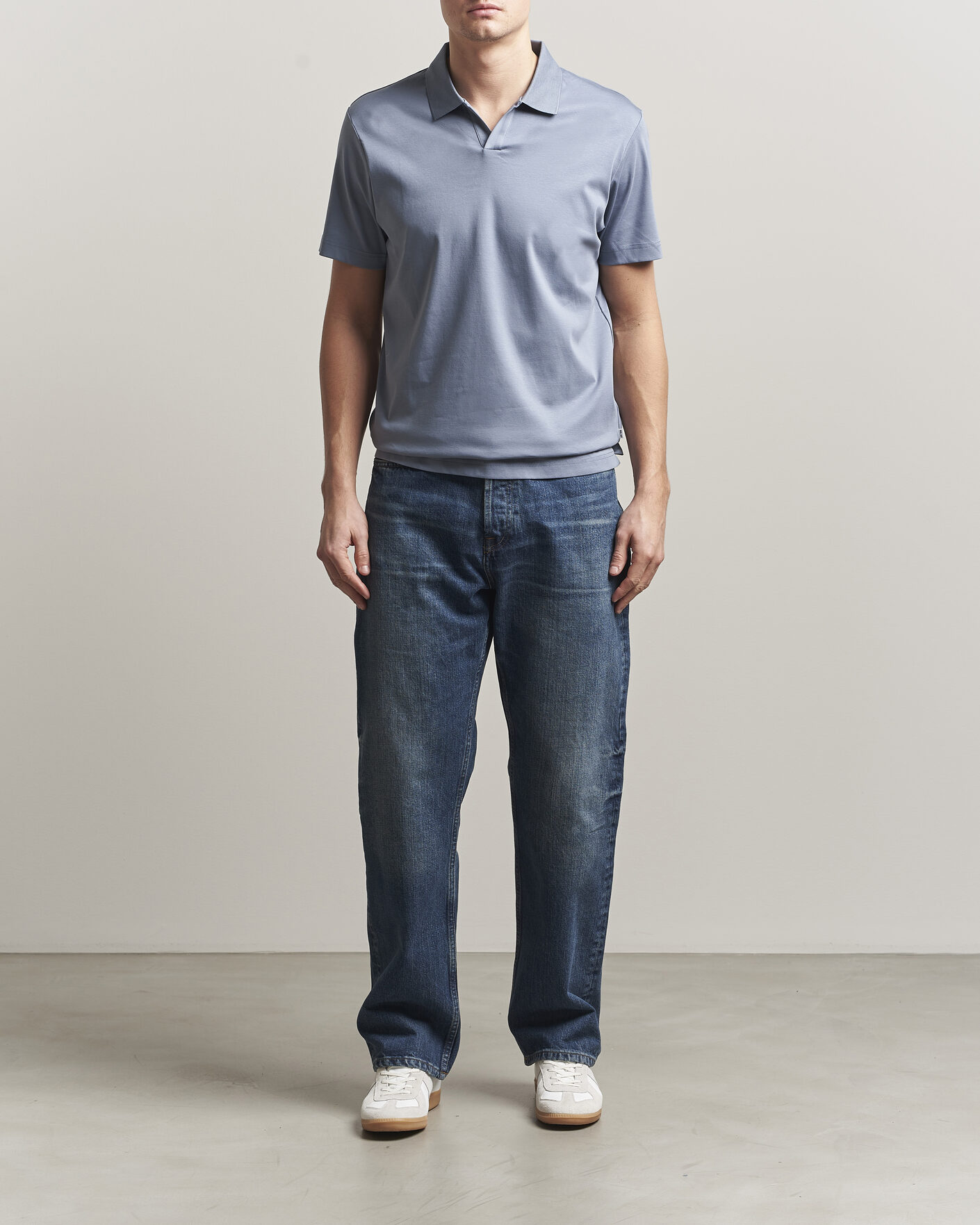 Men | Polo Shirts | NN07 | Paul Polo Stone Blue