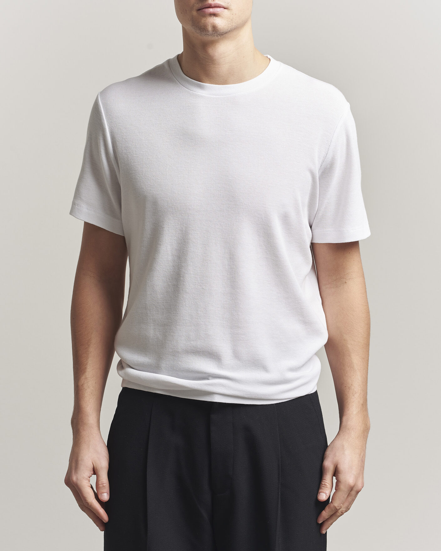 Men | T-Shirts | NN07 | Clive Crew Neck T-Shirt White