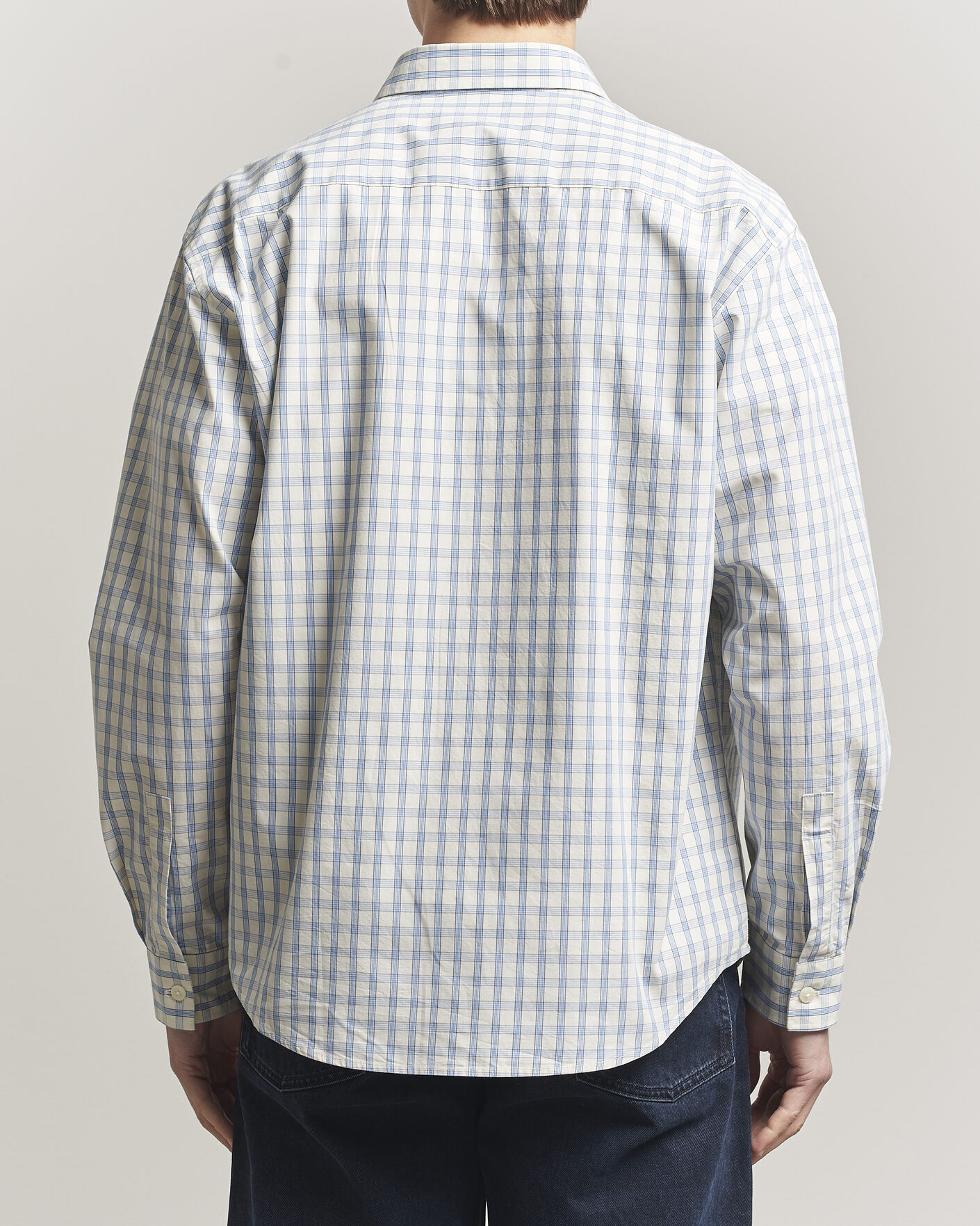 Men | Shirts | NN07 | Deon Brushed Cotton Shirt Ecru Check