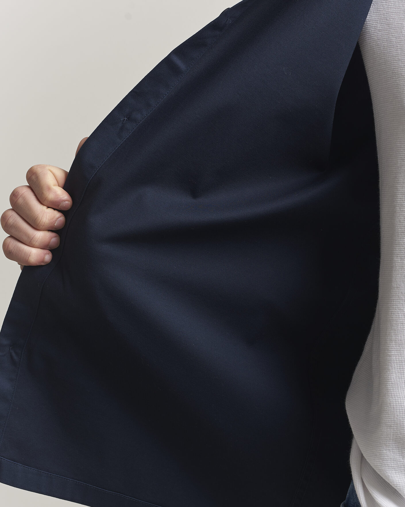 Men | Shirts | NN07 | Freddy Cotton Overshirt Navy Blue