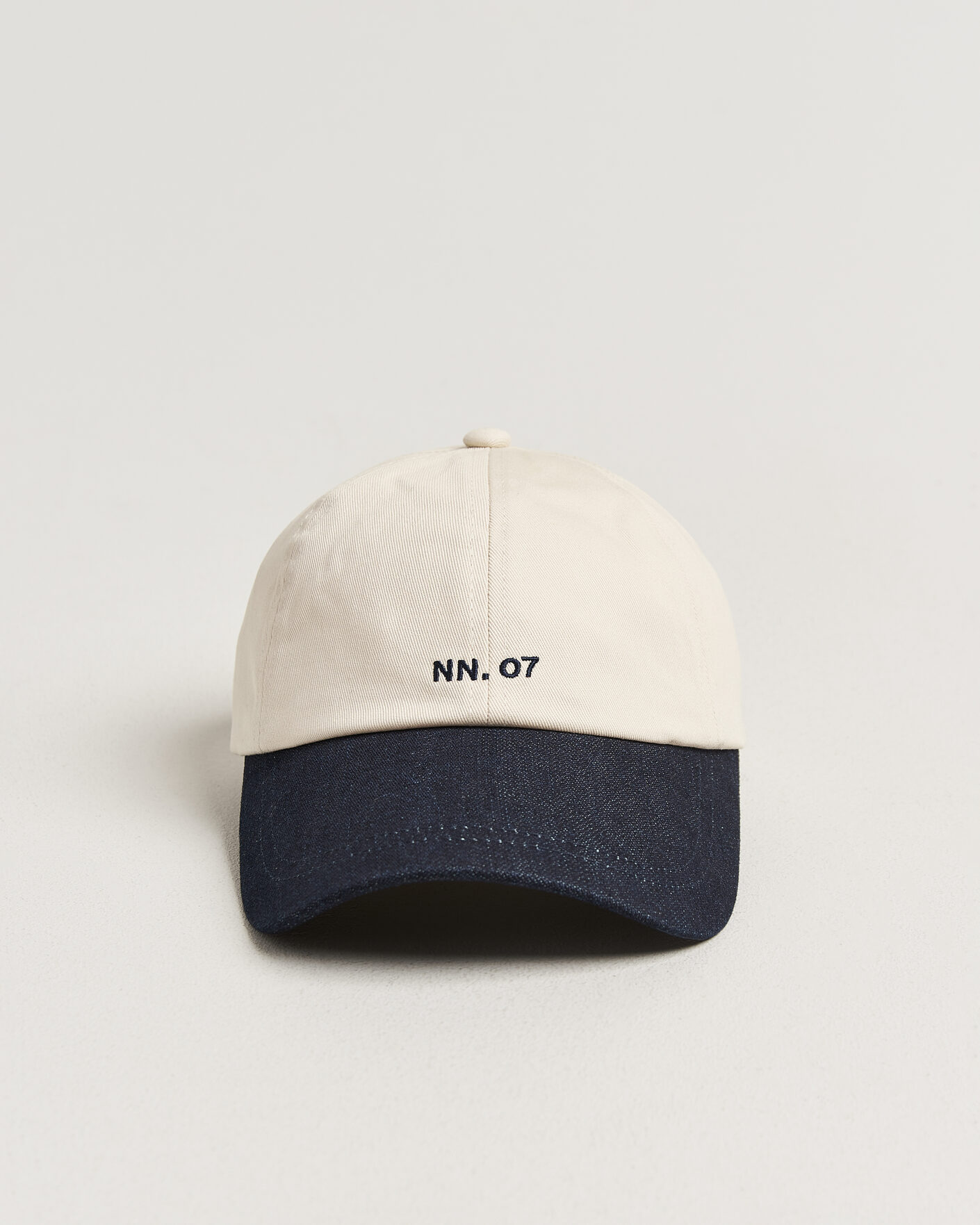 Men | Hats & Caps | NN07 | Logo Cap Raw Indigo