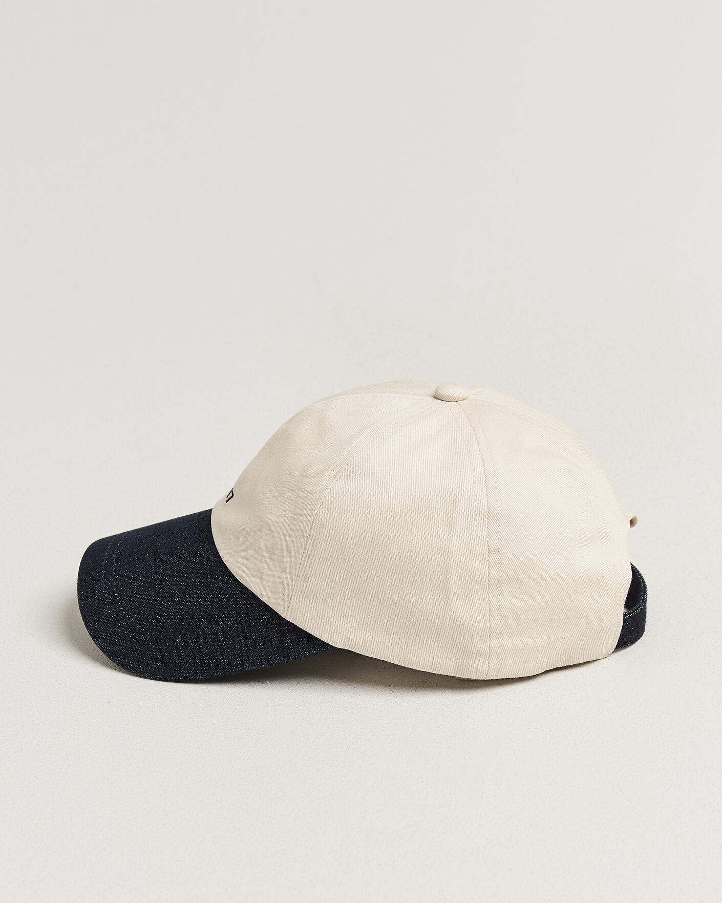 Men | Hats & Caps | NN07 | Logo Cap Raw Indigo