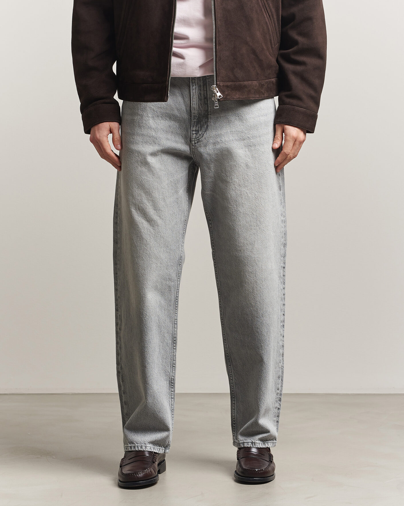 Men | Jeans | NN07 | Otis Loose Fit Jeans Medium Grey