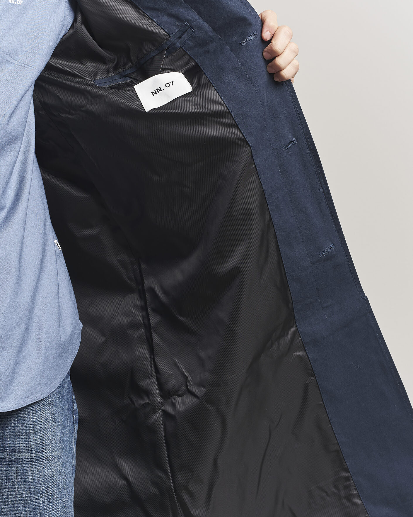 Men | Coats & Jackets | NN07 | Gibson Coat Navy Blue