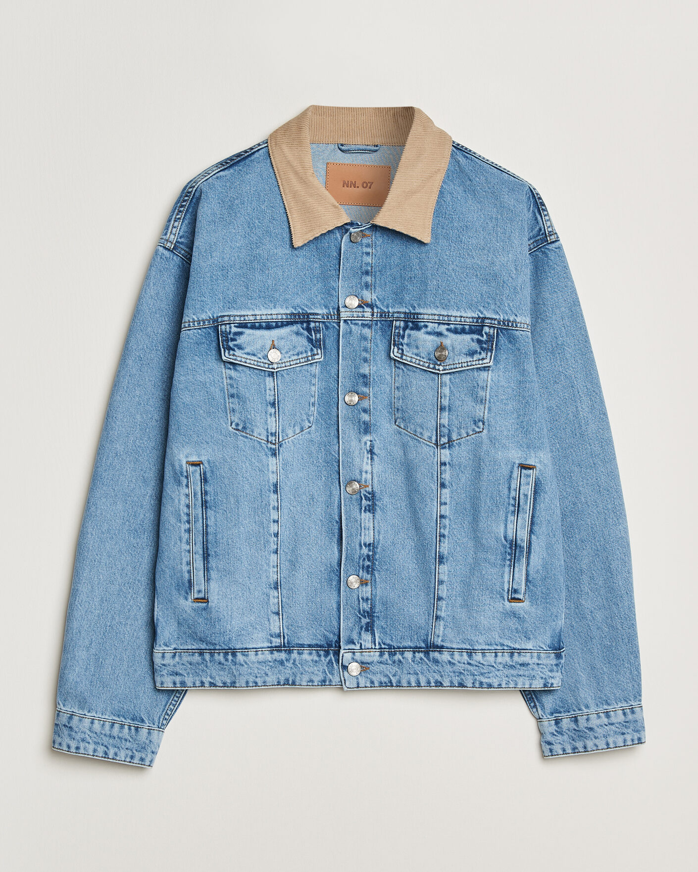 Men | Coats & Jackets | NN07 | Roy Denim Jacket Vintage Blue