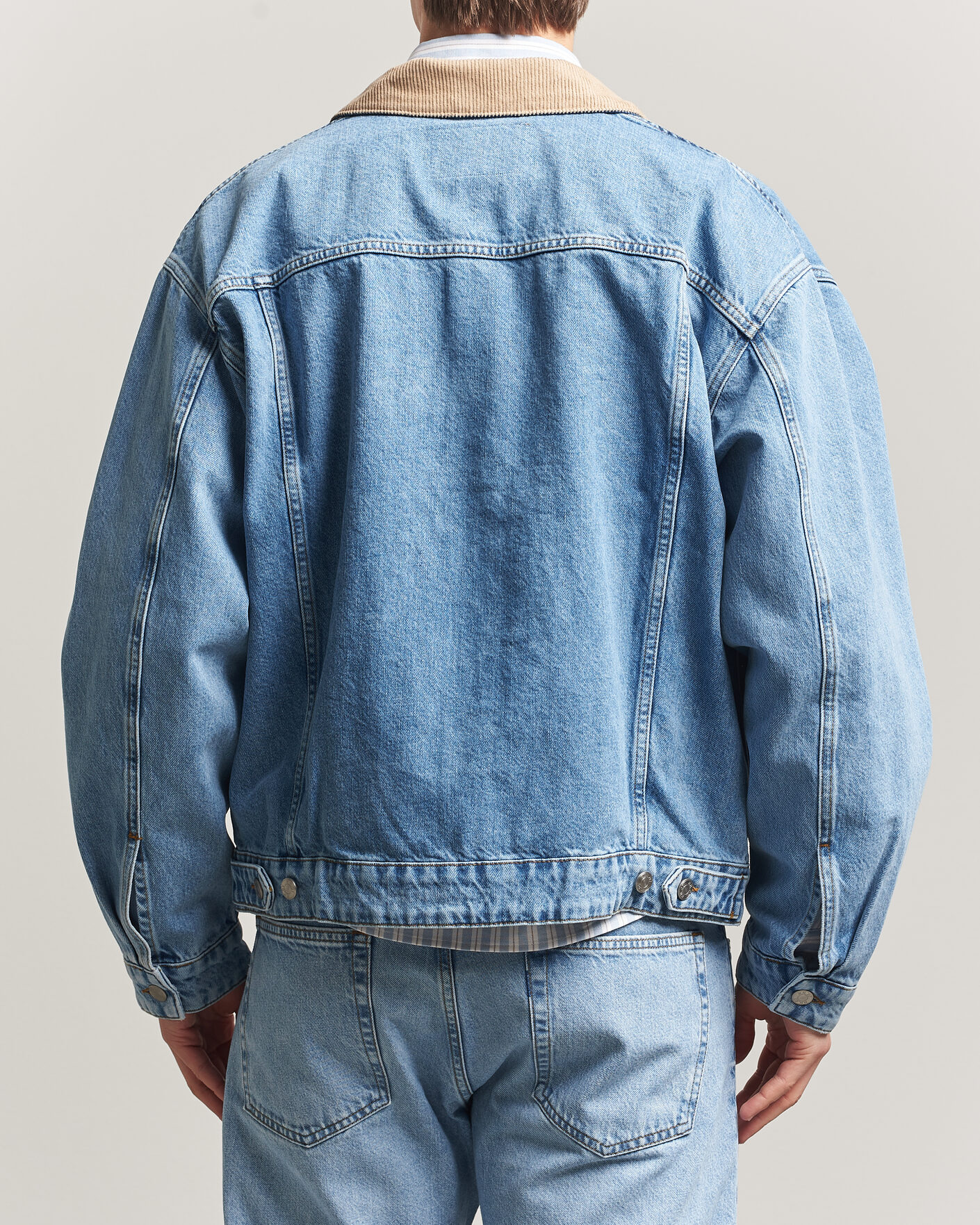 NN07 Roy Denim Jacket Vintage Blue at CareOfCarl.com