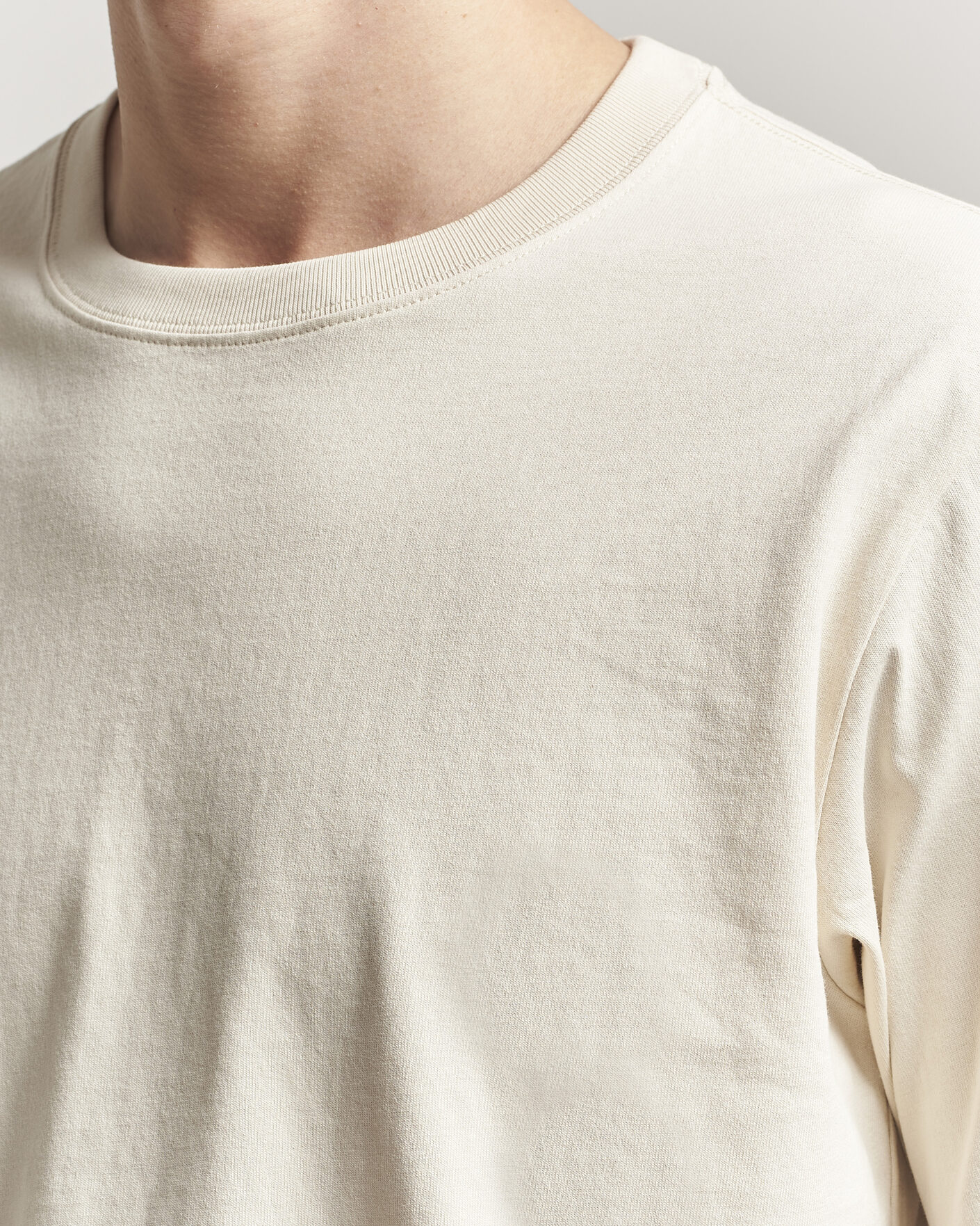 Men | T-Shirts | NN07 | Jett Washed Crew Neck T-Shirt Ivory