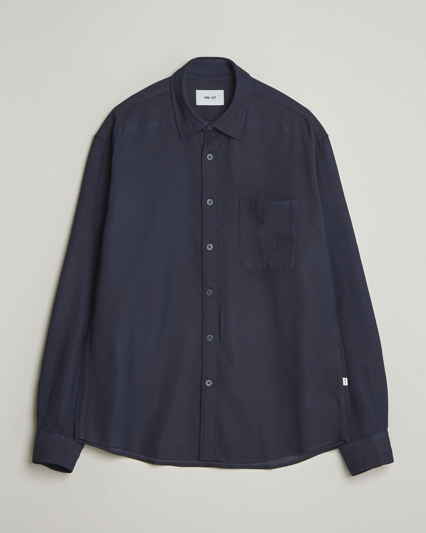 Men | Shirts | NN07 | Deon Tencel Shirt Navy Blue