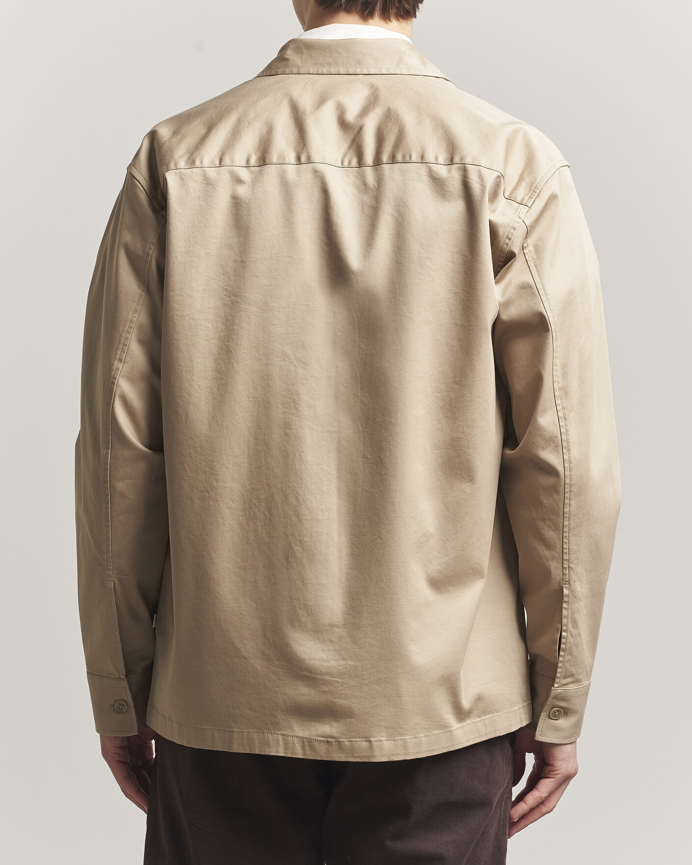 Men | Shirts | NN07 | Freddy Cotton Overshirt Desert Khaki