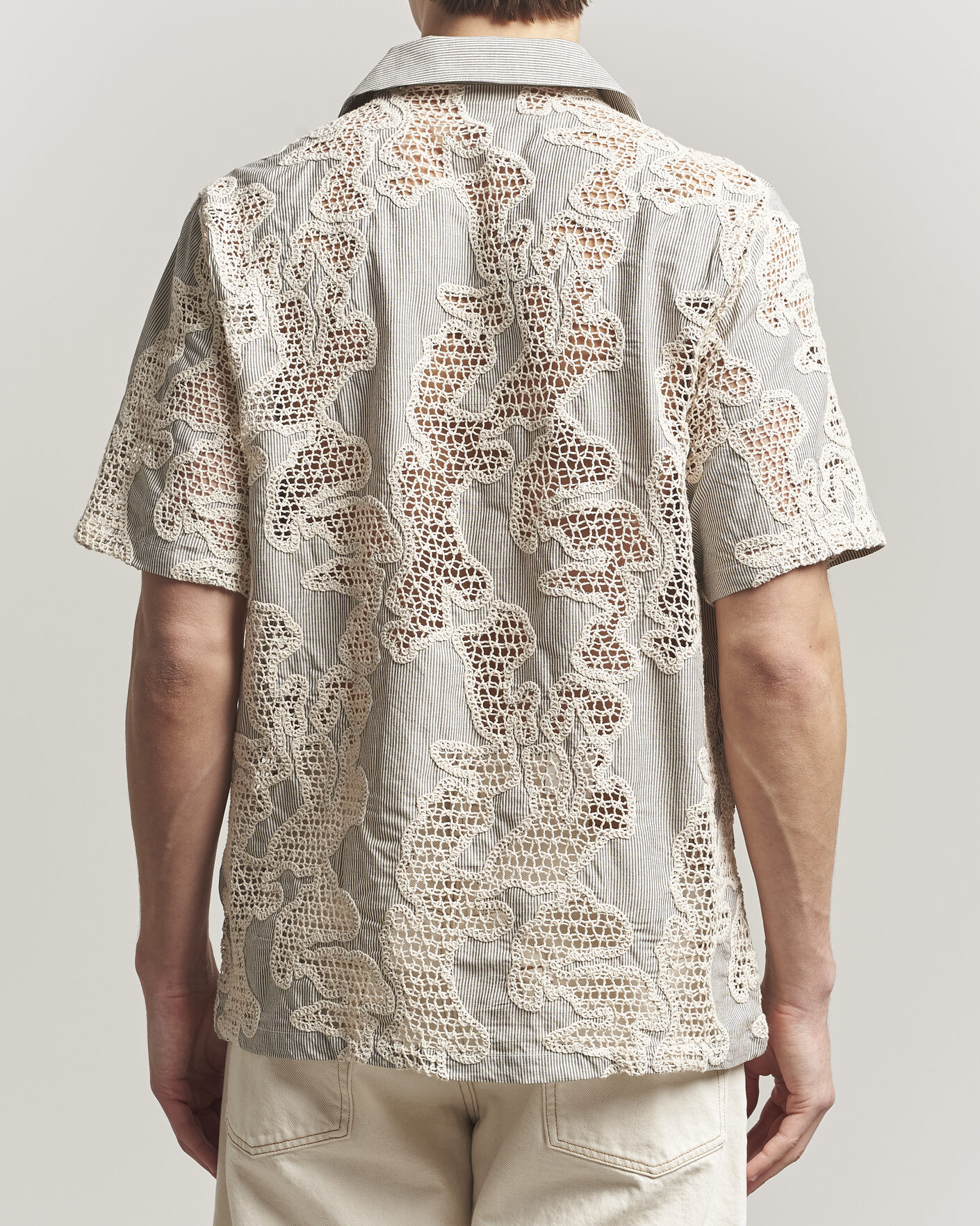 NN07 Julio Flower Short Sleeve Shirt Deep Truffle at CareOfCarl.com