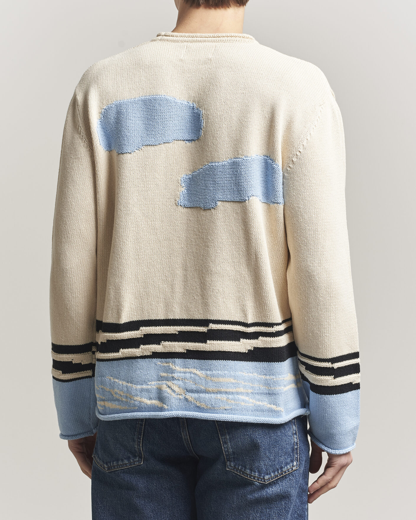 Men | Sweaters & Knitwear | NN07 | Mikkel Knitted HQ Printed Sweater Multi